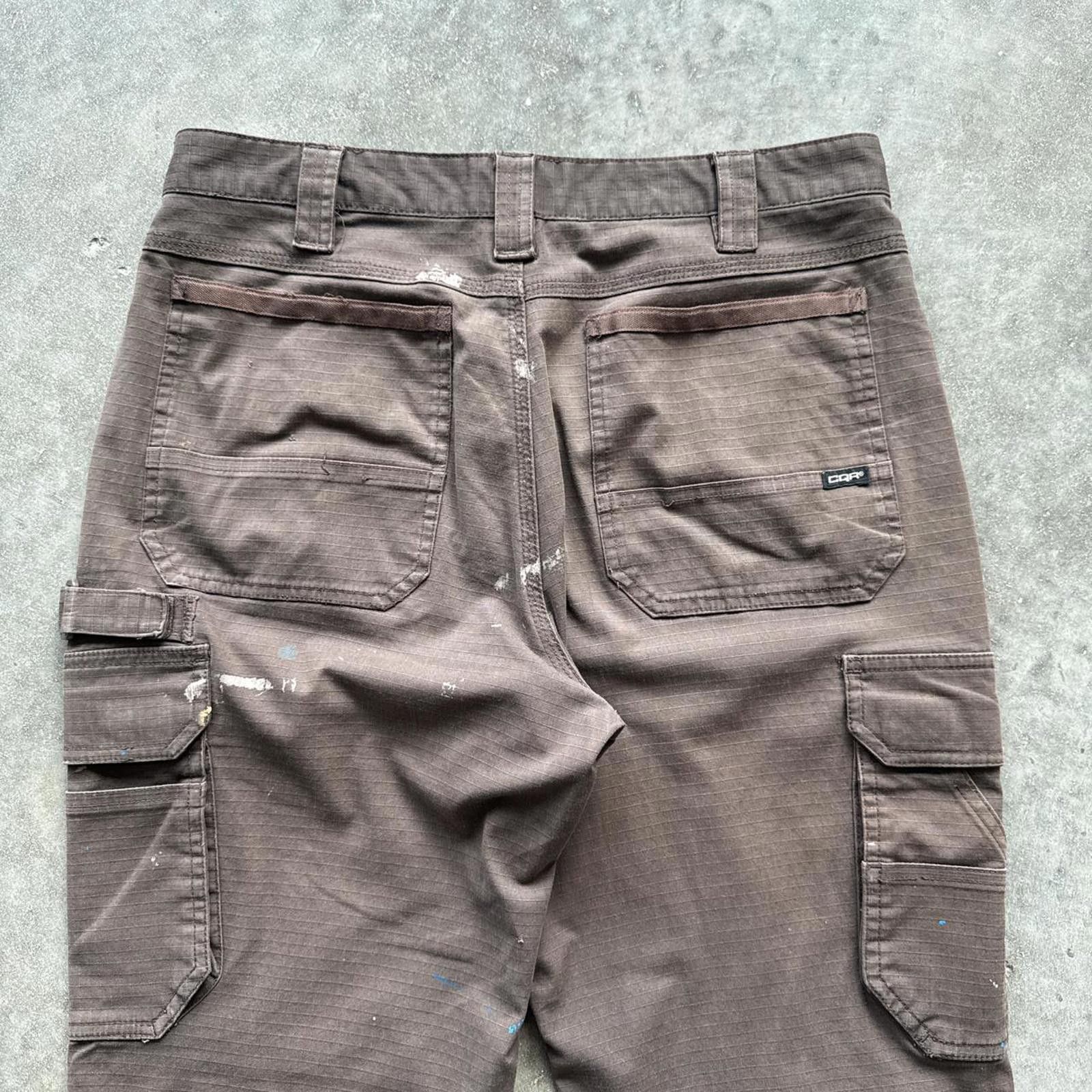 Carhartt CQR Tactical Utility Brown Cargo Pants Size US 30 / EU 46 - 4 Thumbnail
