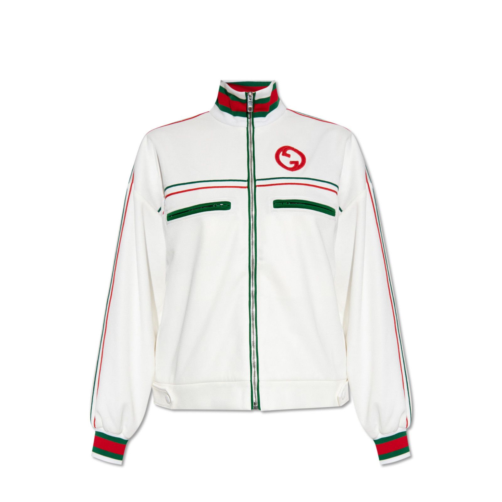 Gucci GUCCI White Sweatshirt With Standing Collar New & Authentic Size XS / US 0-2 / IT 36-38 - 1 Preview