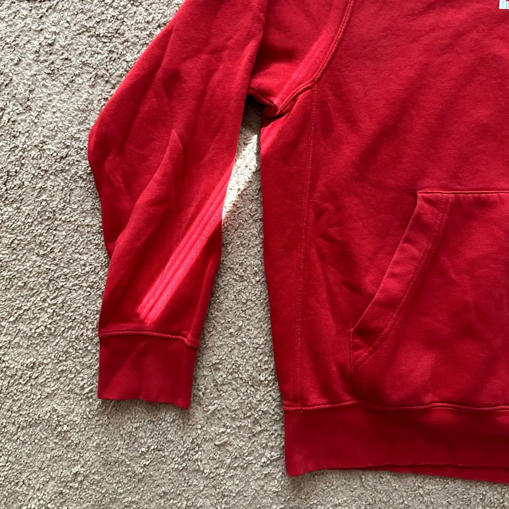 Nike Nike Hoodie Sweatshirt Pullover Red Pockets Mens Medium Just Do It Size US M / EU 48-50 / 2 - 5 Thumbnail