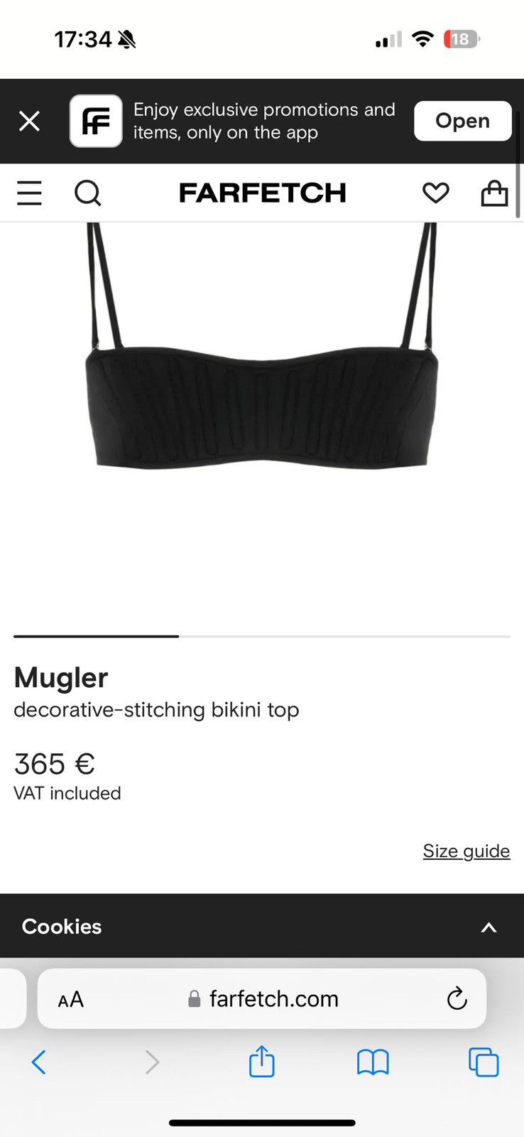 Mugler Corset Bikini Mugler Top Size ONE SIZE - 8 Thumbnail