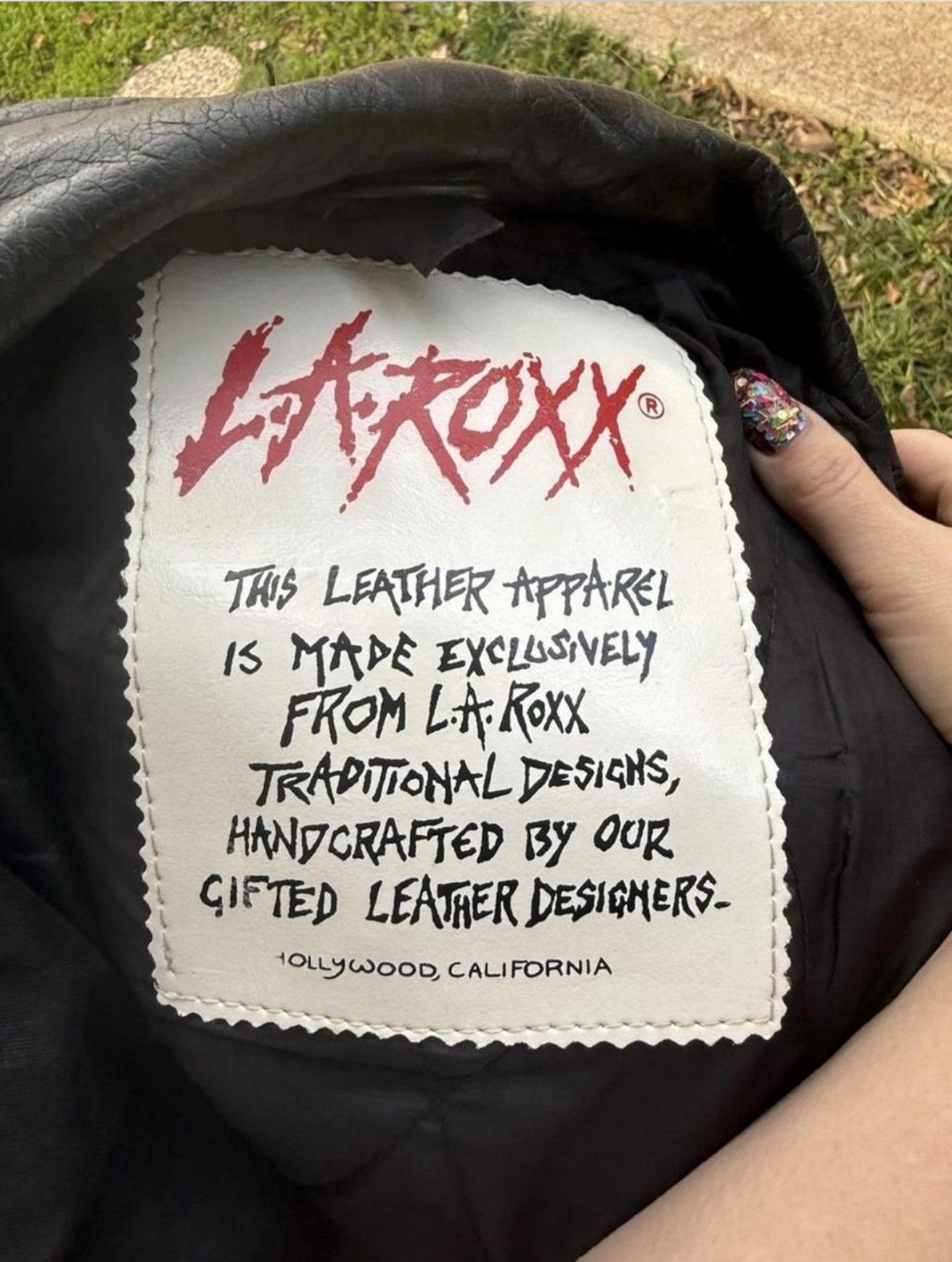 L.A. Roxx Vintage La Roxx Leather Jacket | Size 40 | Made in USA Size US S / EU 44-46 / 1 - 2 Thumbnail