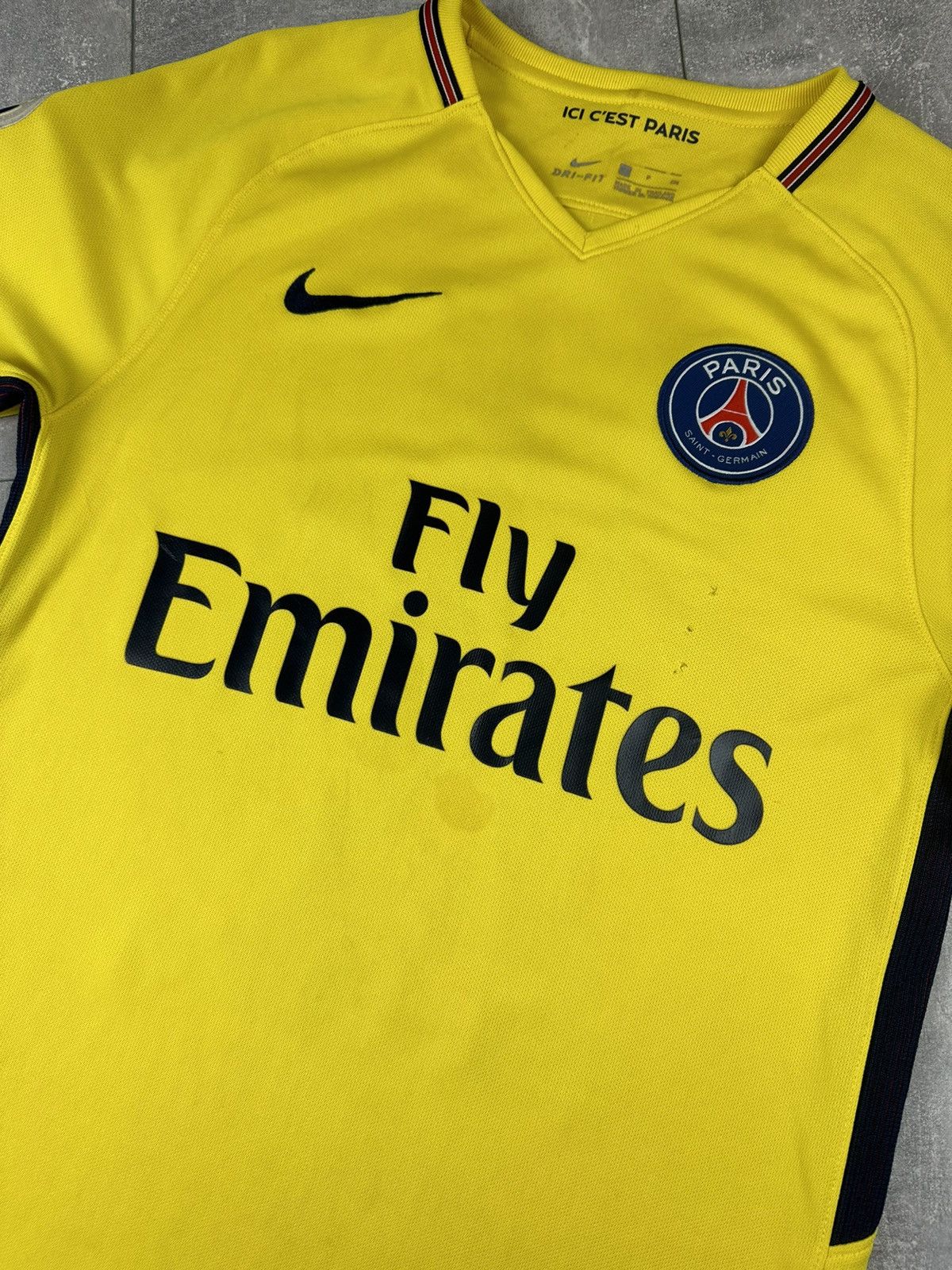 Nike Nike PSG Paris Away 2017/18 Soccer #10Neymar JR Jersey Size US S / EU 44-46 / 1 - 7 Thumbnail