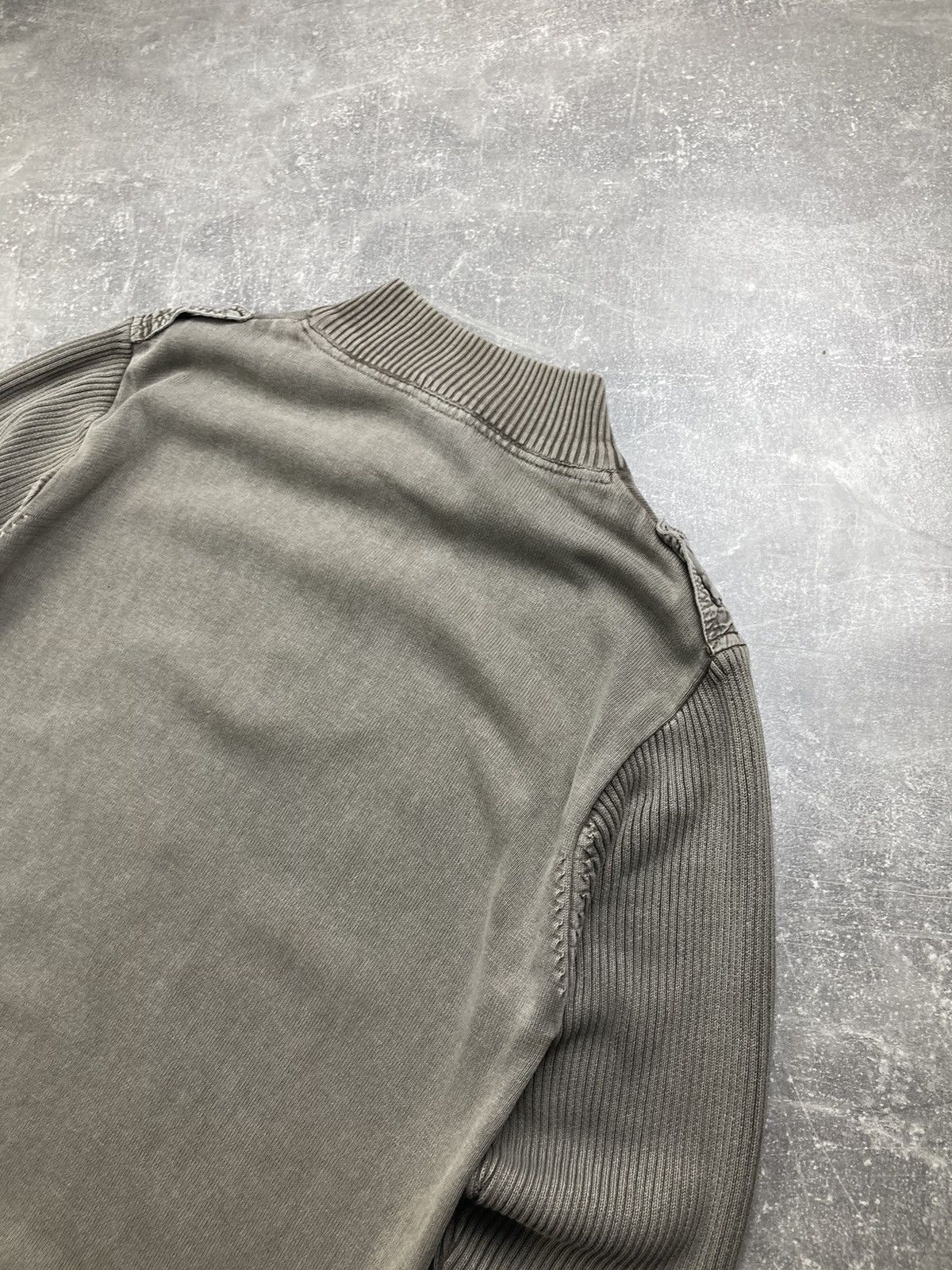 Japanese Brand Vintage Avant garde opium knitted khaki sweater Size US L / EU 52-54 / 3 - 6 Thumbnail
