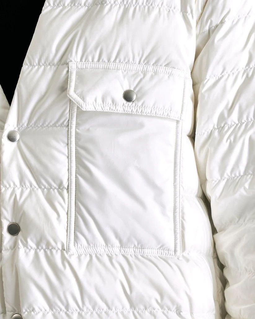 Rick Owens o1s1v1r1oon0825 Moncler Outershirt in Milk/White Size US M / EU 48-50 / 2 - 5 Thumbnail