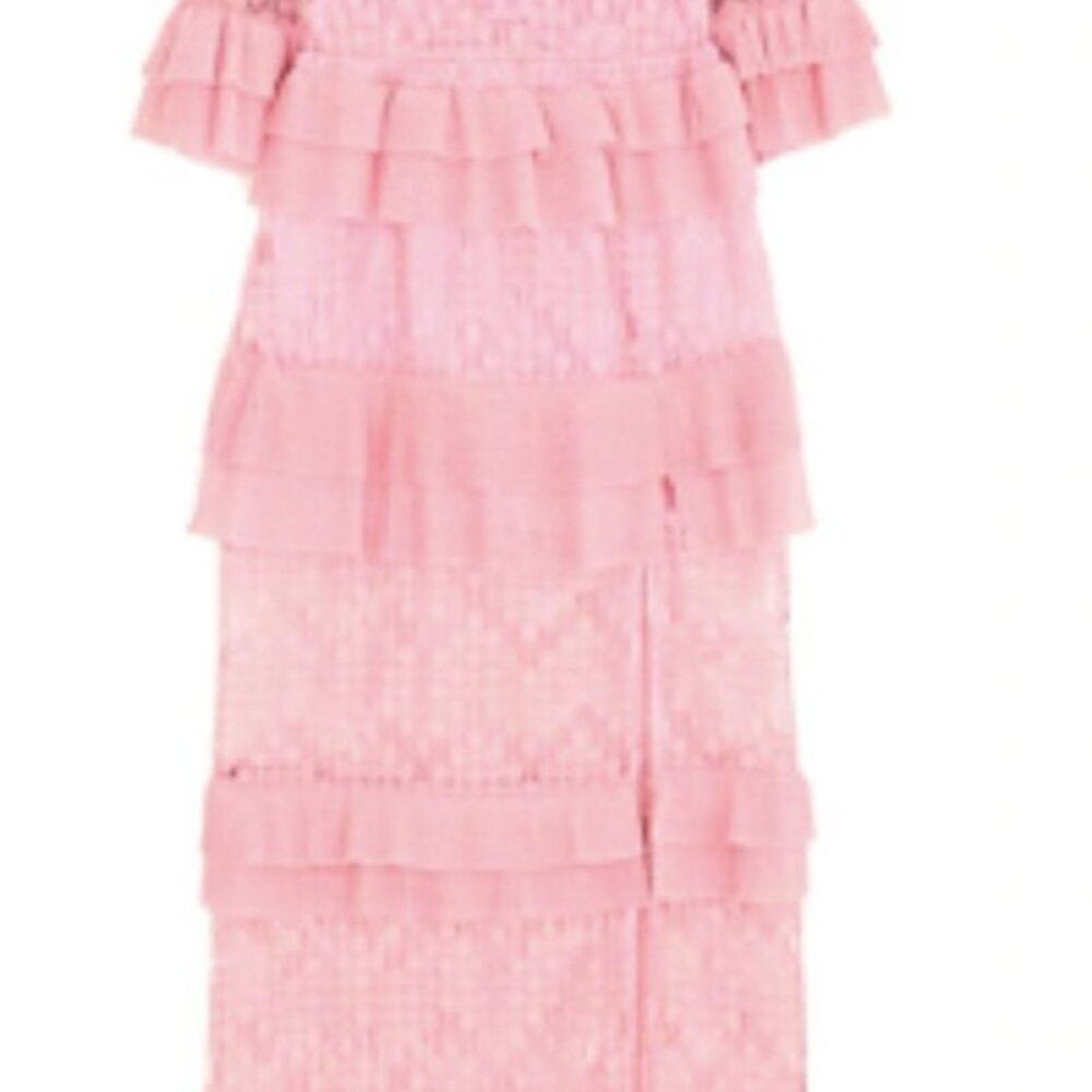 Just Cavalli Just Cavalli Lace maxi dress pink size 6 Size M / US 6-8 / IT 42-44 - 4 Thumbnail