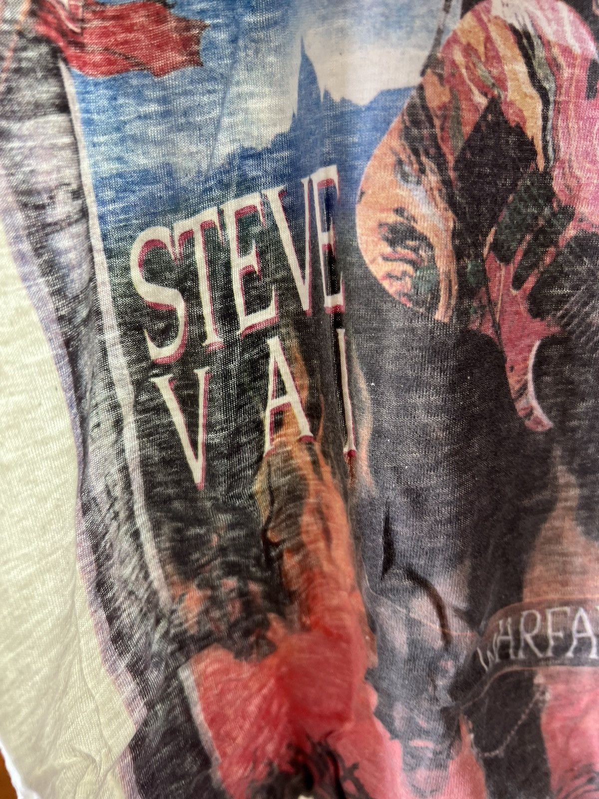 Band Tees Vintage early 90s Steve Vai passion and warfare shirt Size US L / EU 52-54 / 3 - 6 Thumbnail