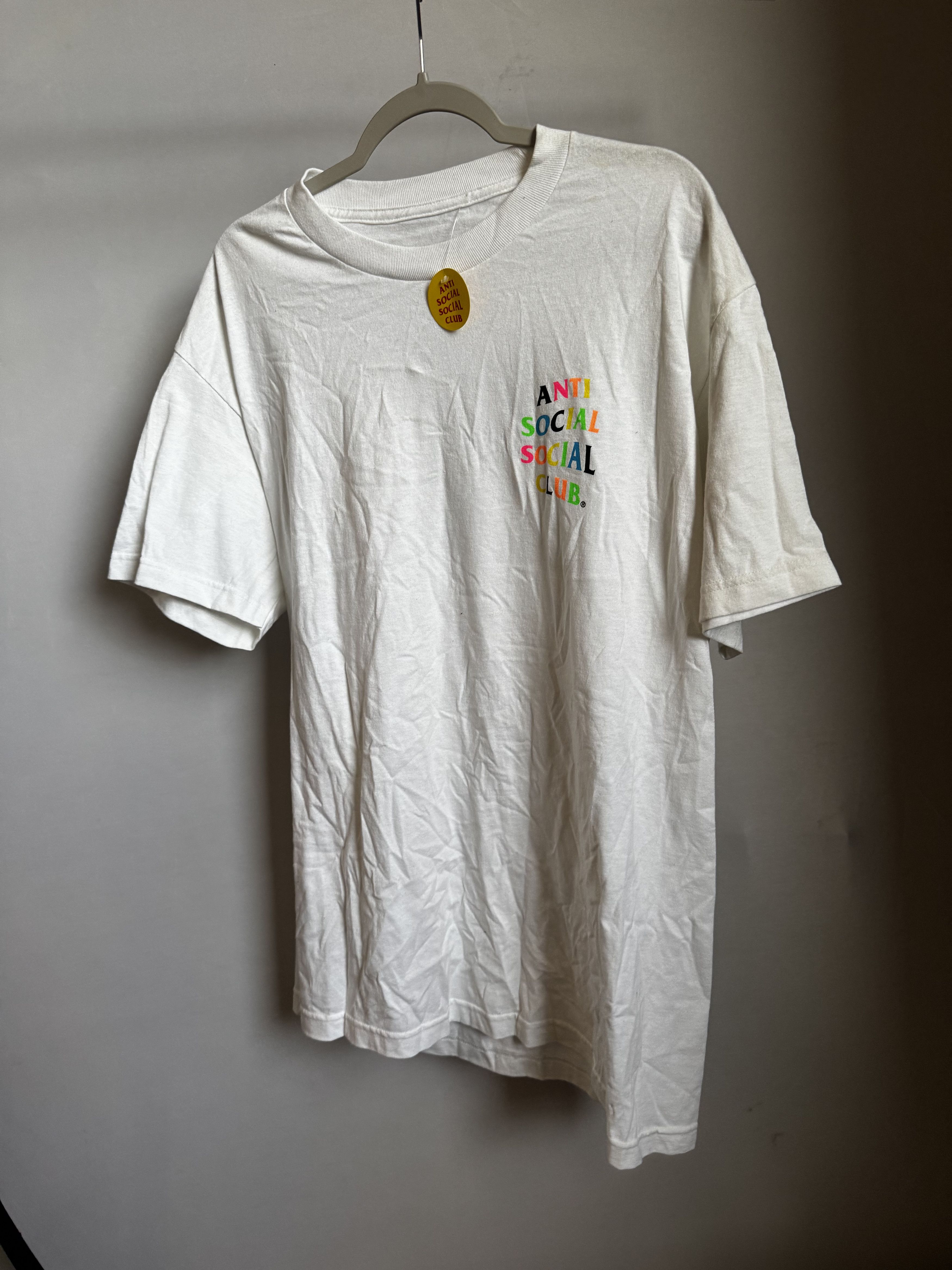 Anti Social Social Club Flowers tee (NEW) Size US L / EU 52-54 / 3 - 3 Thumbnail