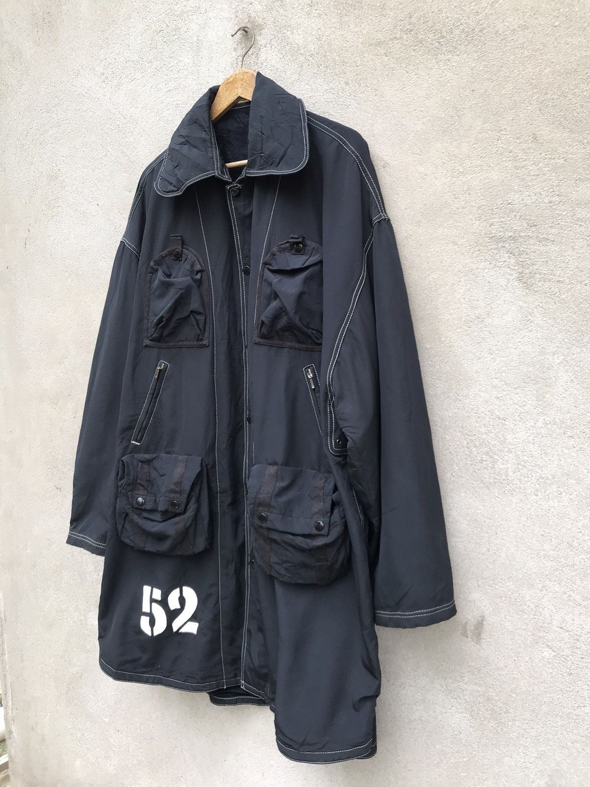 Japanese Brand RARE ACHIEVE KANSAI YAMAMOTO BONDAGE PARACHUTE JCK OVERSIZED Size US L / EU 52-54 / 3 - 2 Thumbnail