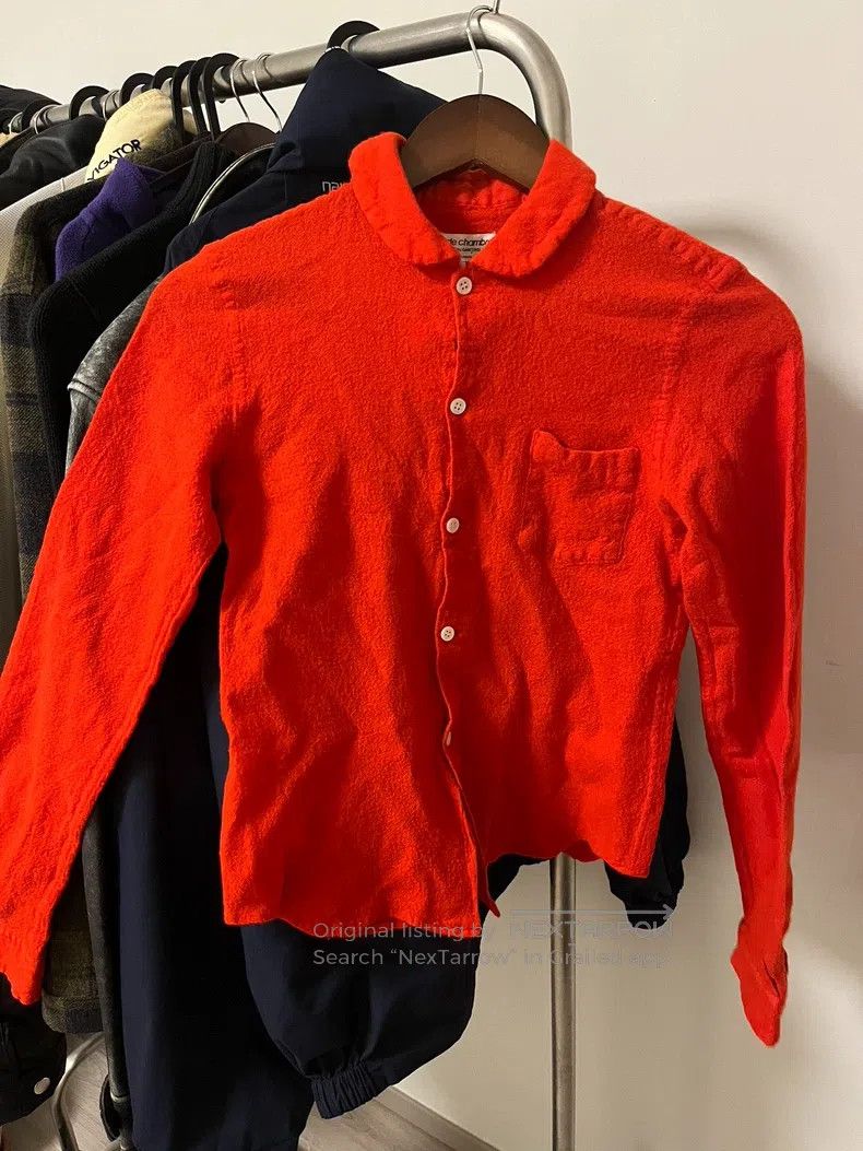Comme des Garcons Comme Des Garcons Long Sleeve Shirt Knit Size S / US 4 / IT 40 - 1 Thumbnail