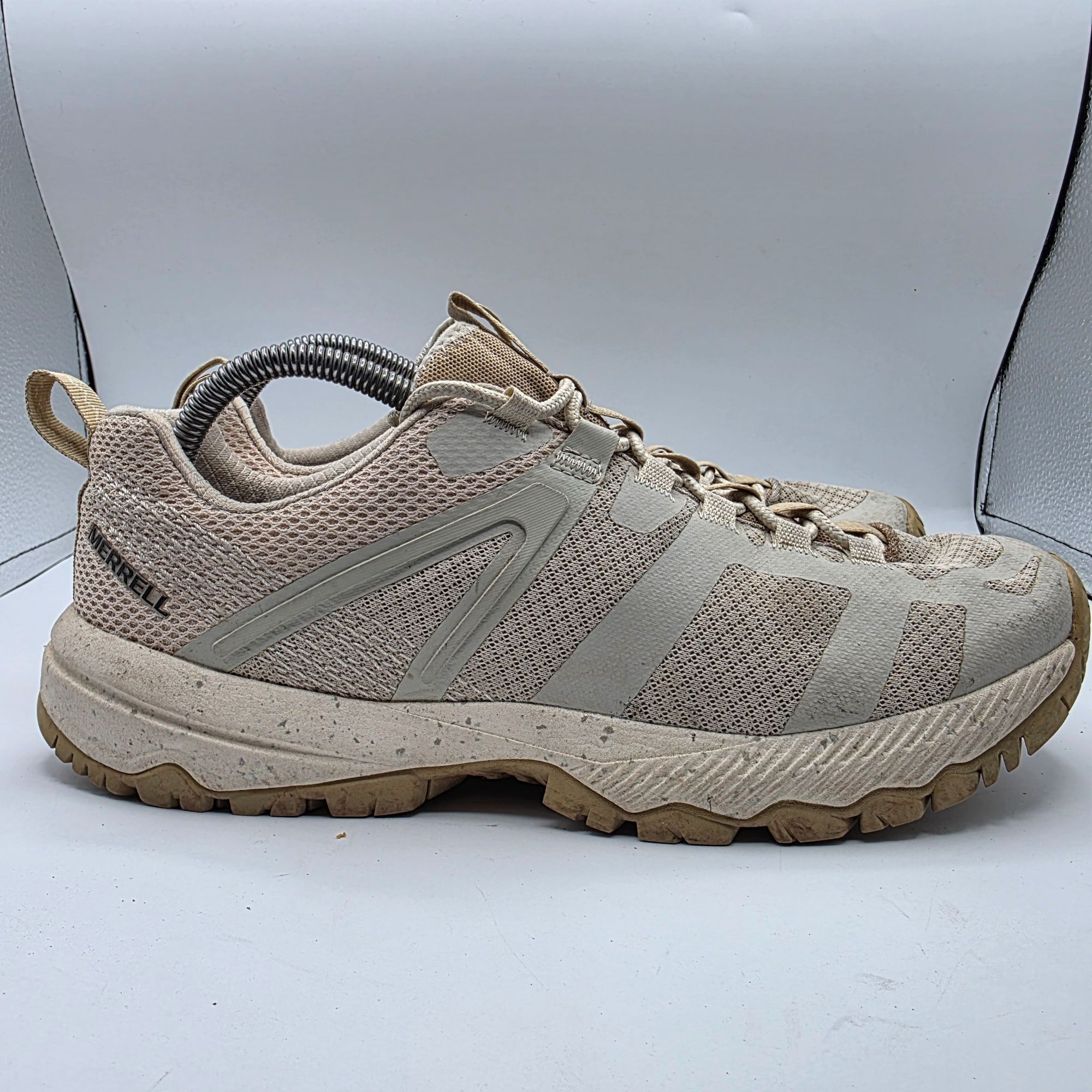 Merrell Merrell MQM Ace Tec 1TRL Oyster Chalk Mens Size 9.5 White Sh Size US 9.5 / EU 42-43 - 12 Thumbnail