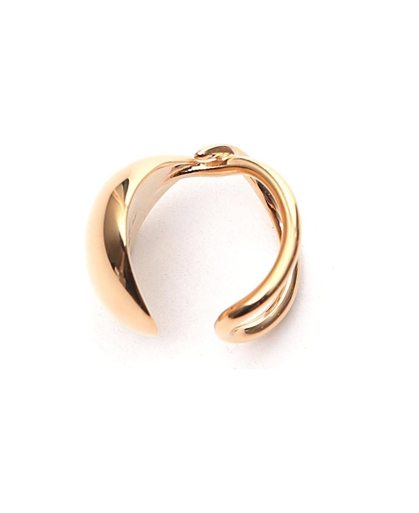Bottega Veneta o1n1vont0425 Size: 17 / Raise Ring in Gold Size ONE SIZE - 3 Thumbnail