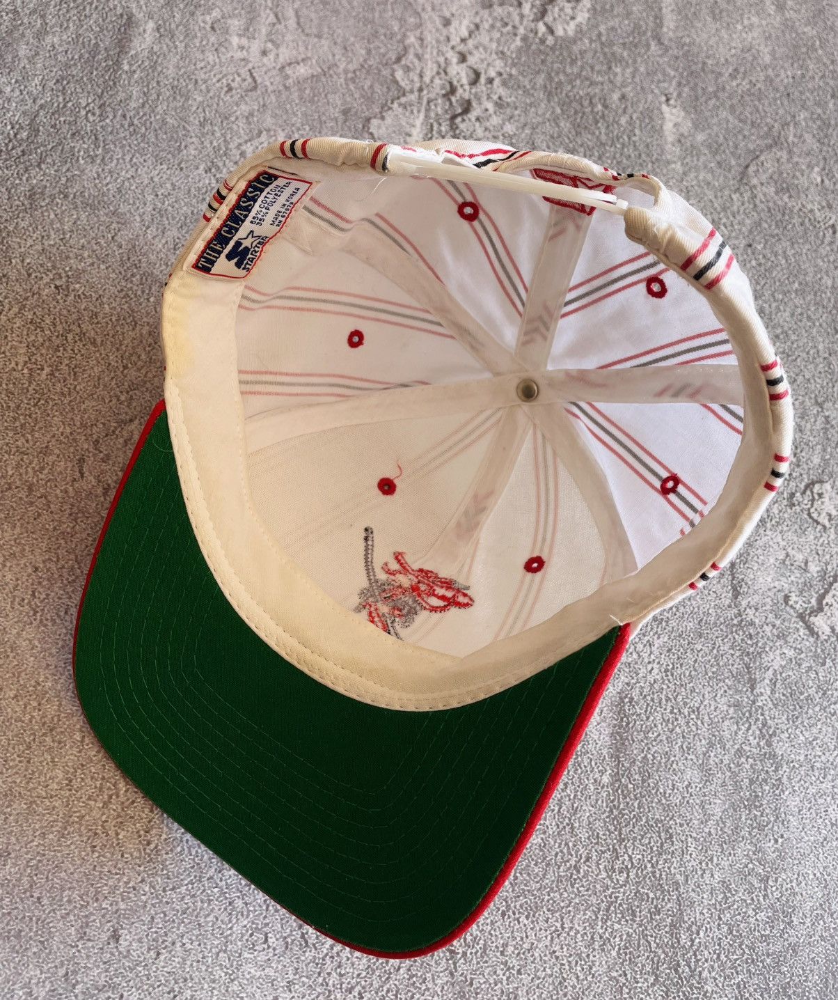 Starter VTG Starter NBA UNLV RUNNIN REBELS Striped Cap / Snapback Size ONE SIZE - 13 Thumbnail