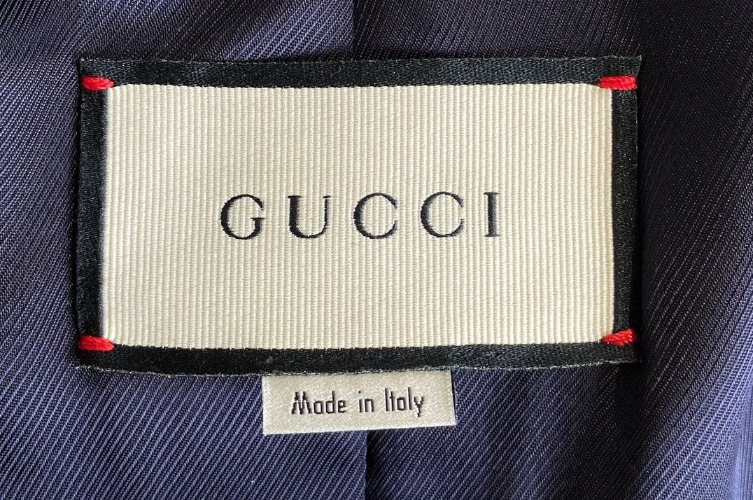 Gucci Gucci Size 38 Black pineapple printed suit jacket 2501-Next Size US XXS / EU 40 - 5 Thumbnail