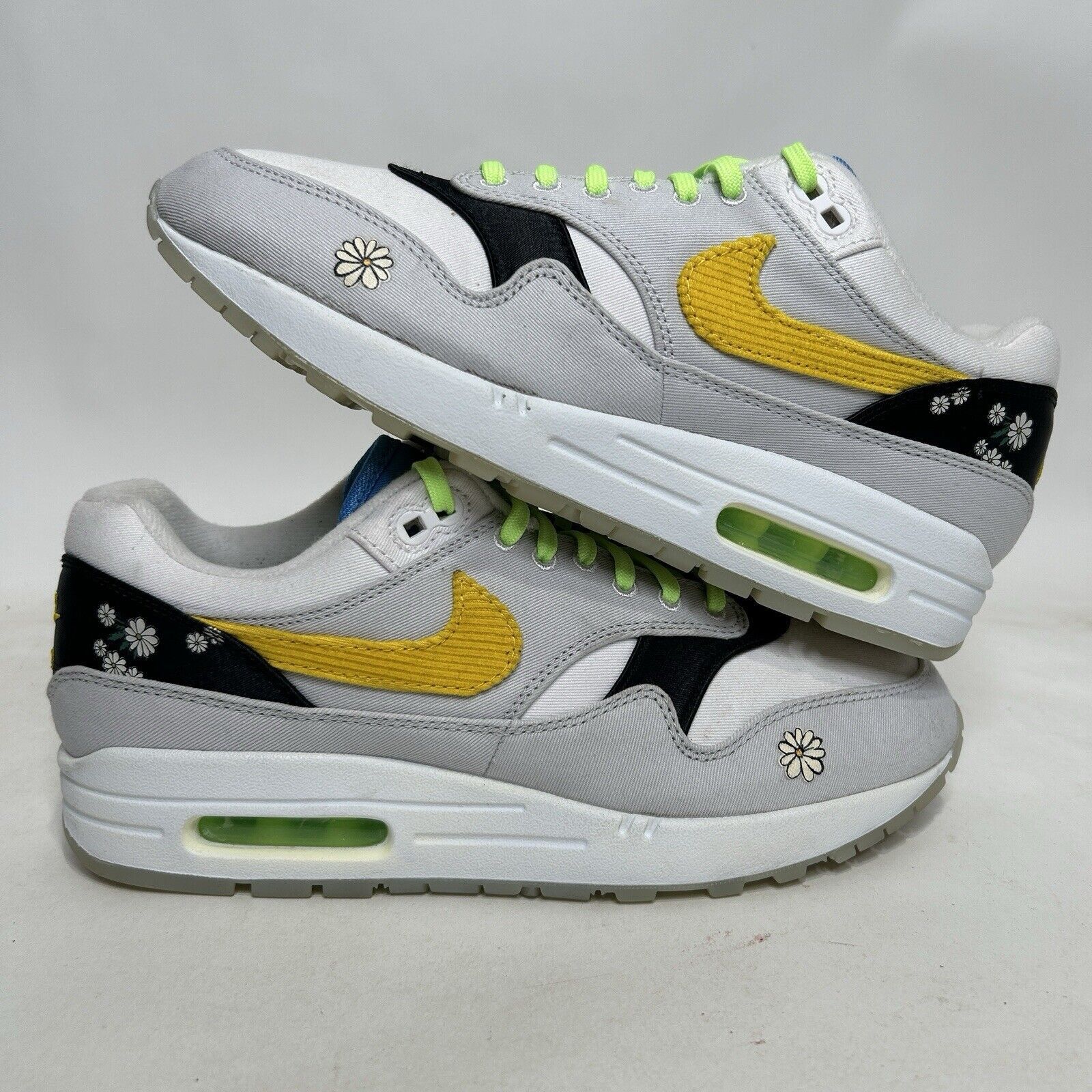 Nike Nike Air Max 1 “Daisy/White Grey Black Yellow” 2024 Size US 8 / EU 41 - 1 Thumbnail