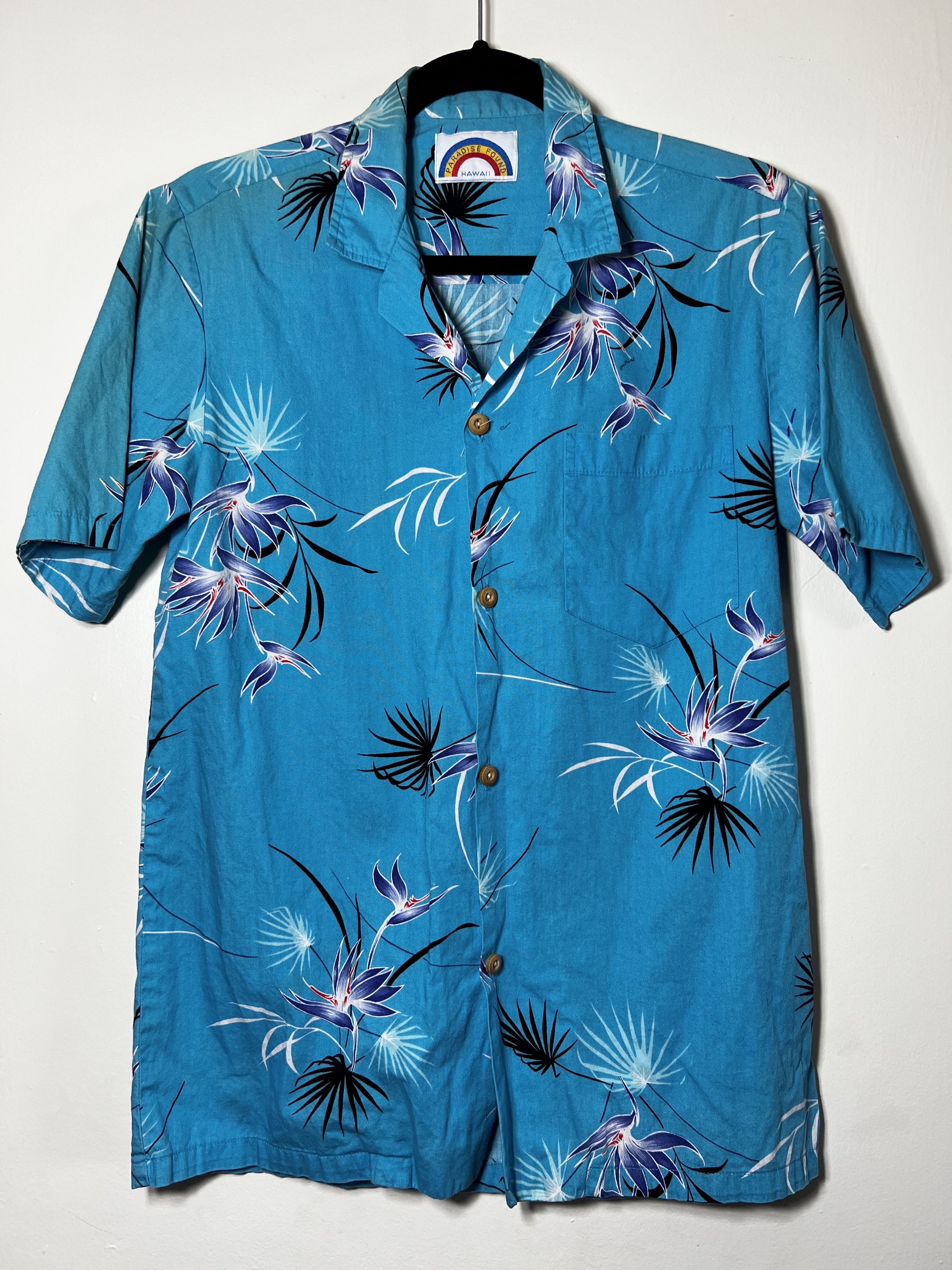 Paradise Found Vintage Paradise Found Hawaii Floral Print Button Up Size US S / EU 44-46 / 1 - 1 Thumbnail