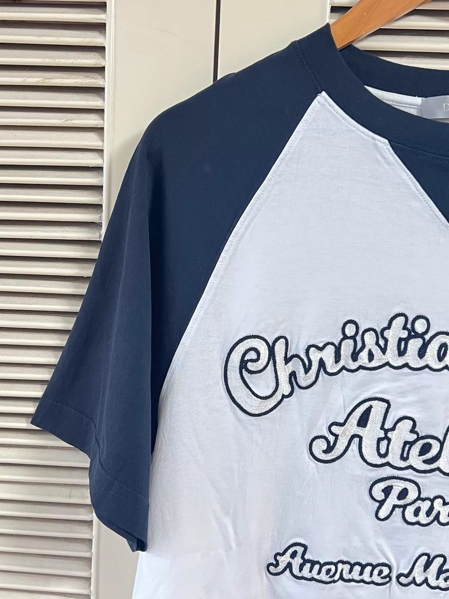 Dior Dior Paris B&W Colorblock Logo XS Oversized Unisex Tee Size US XS / EU 42 / 0 - 4 Thumbnail