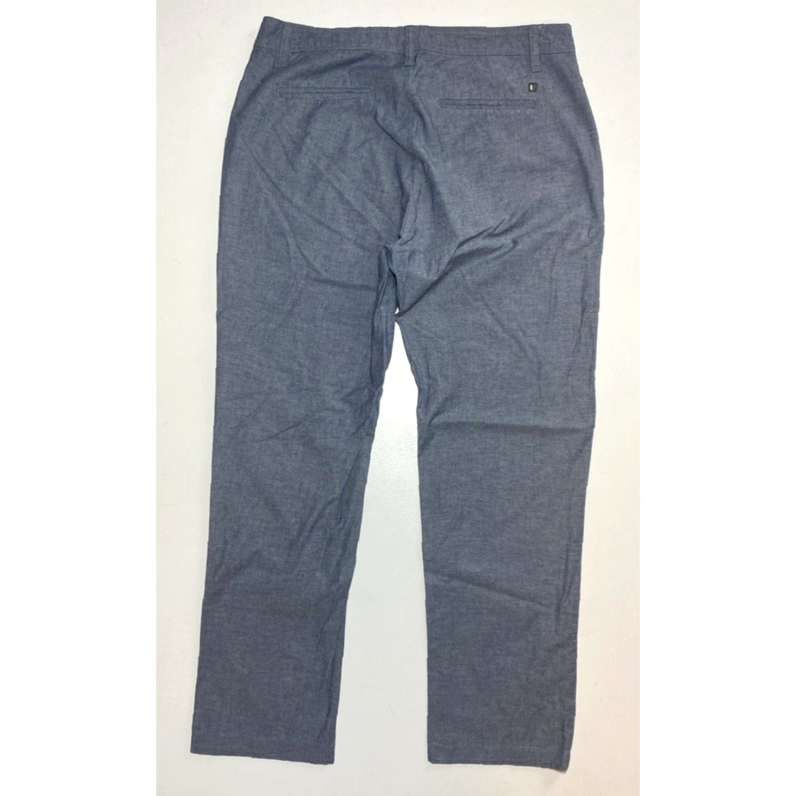 Vintage VINTAGE Linksoul Men’s Chambray Pants Casual Chino Regular Lightweight 32 Blue Inseam 28" Size 32 Mens Size US 32 / EU 48 - 2 Thumbnail