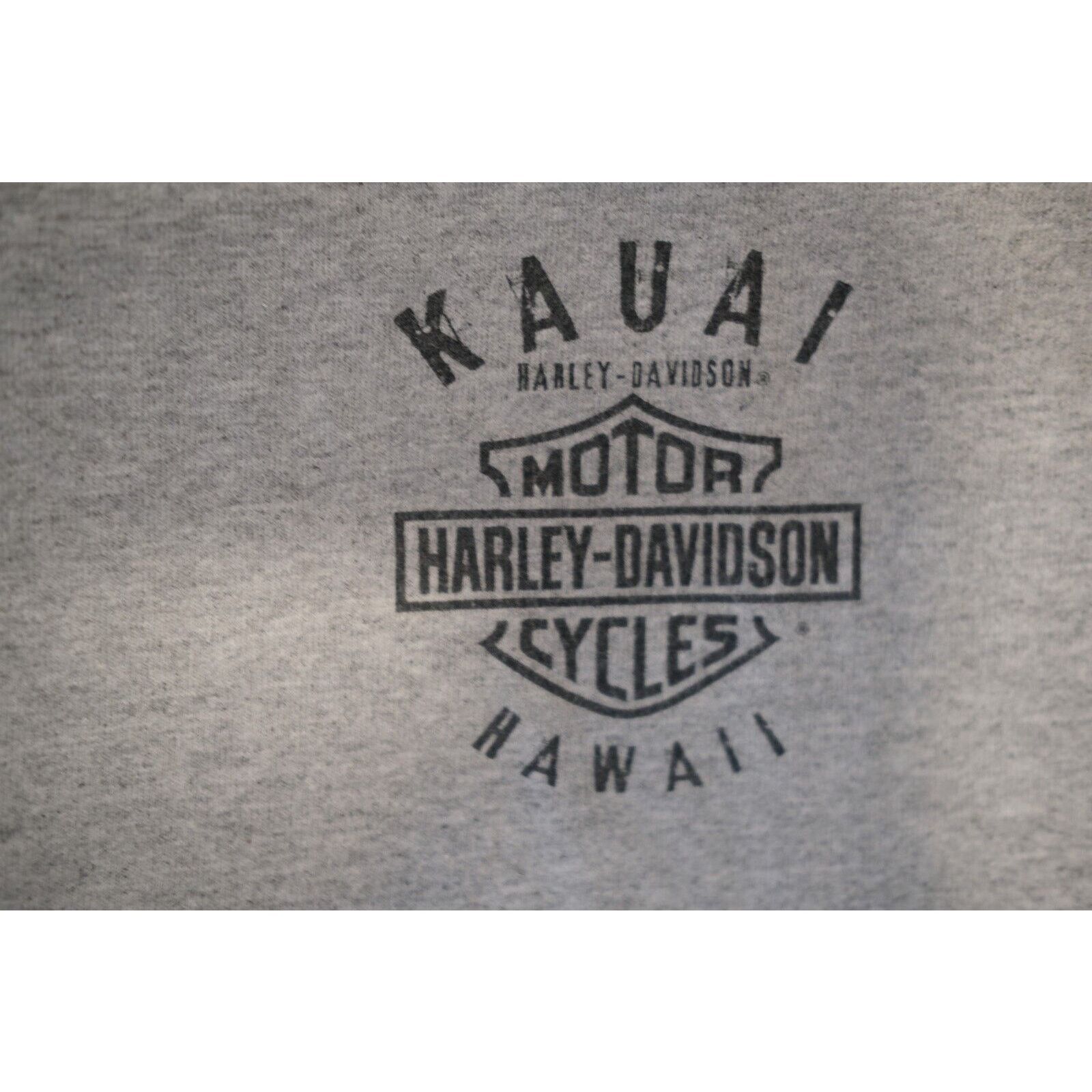Harley Davidson Vintage 90s Harley Davidson Kauai Hawaii Shirt Large Gray Size US L / EU 52-54 / 3 - 4 Thumbnail