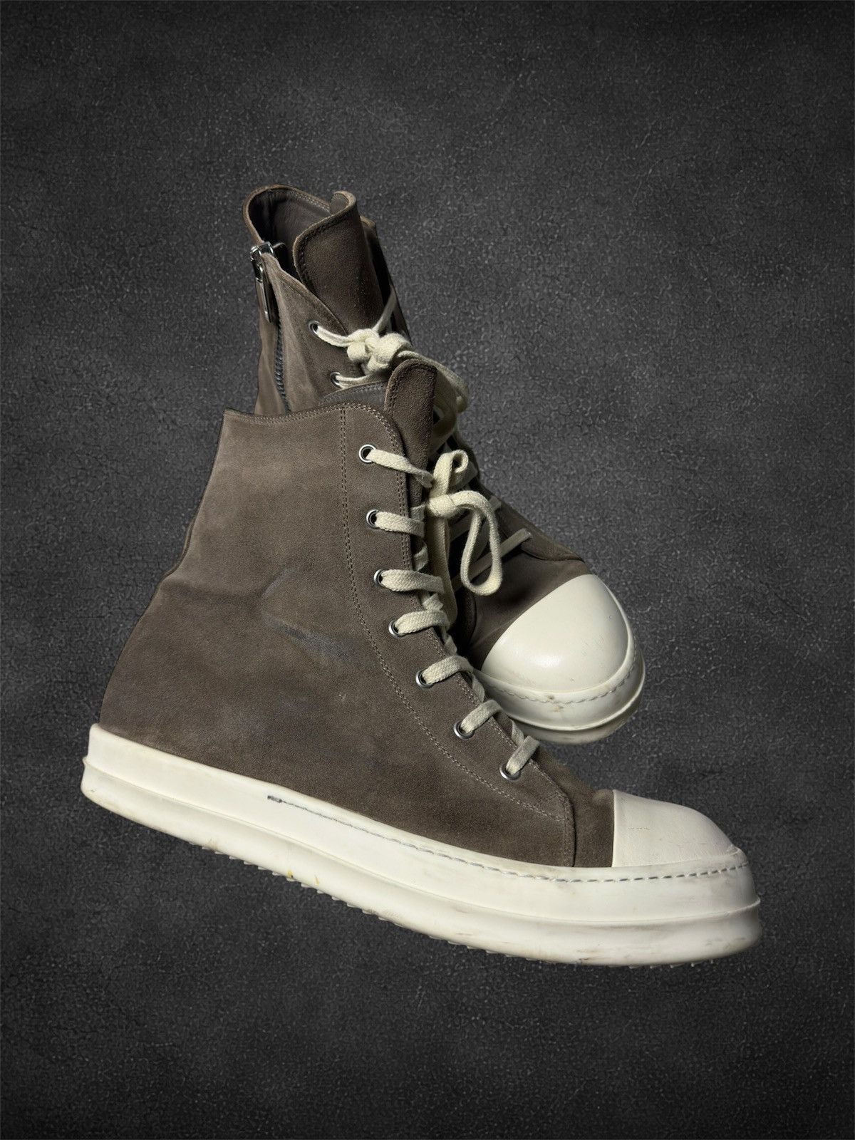 Rick Owens Rick Owens mainline suede Ramones Size US 11 / EU 44 - 6 Thumbnail