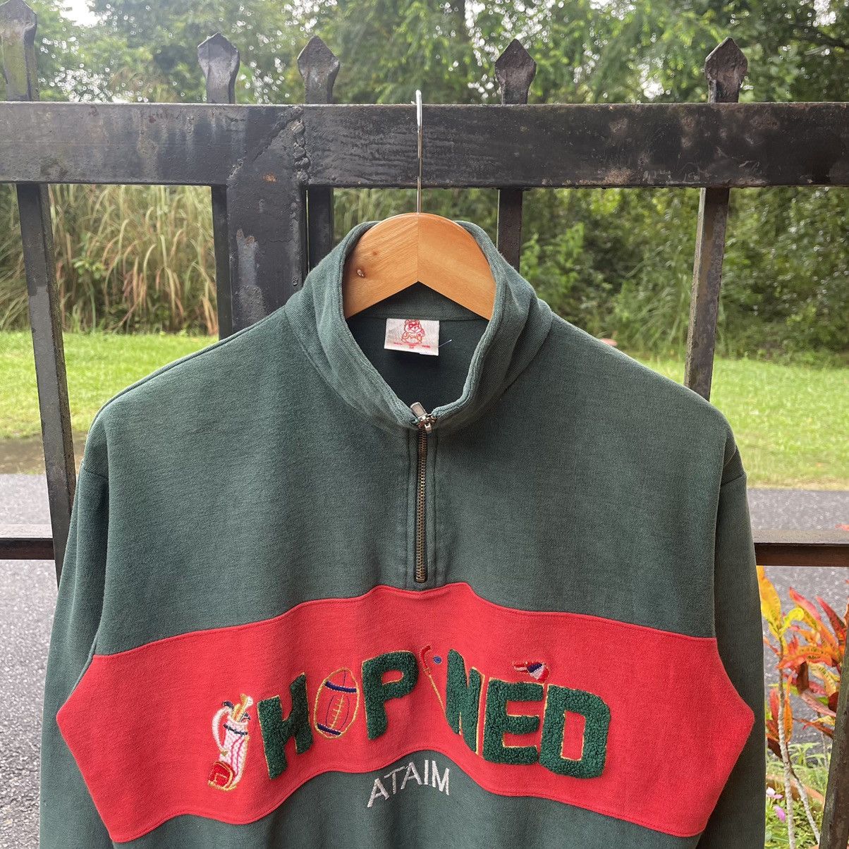 Japanese Brand × Vintage 🔥🔥🇯🇵Vintage Ataim Sportswear Logo Half Zipper Sweatshirts Size US M / EU 48-50 / 2 - 3 Thumbnail