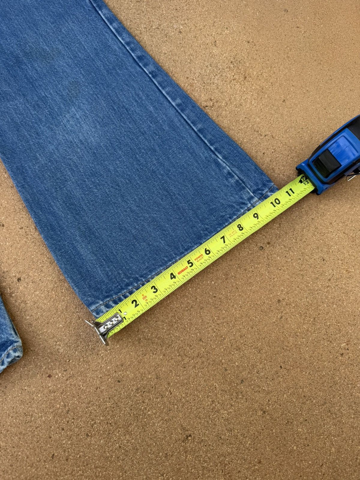 Levi's Vtg 70’s Levi’s 646 Orange Tab Bellbottom Flare Jeans 38x30 Size US 38 / EU 54 - 11 Thumbnail