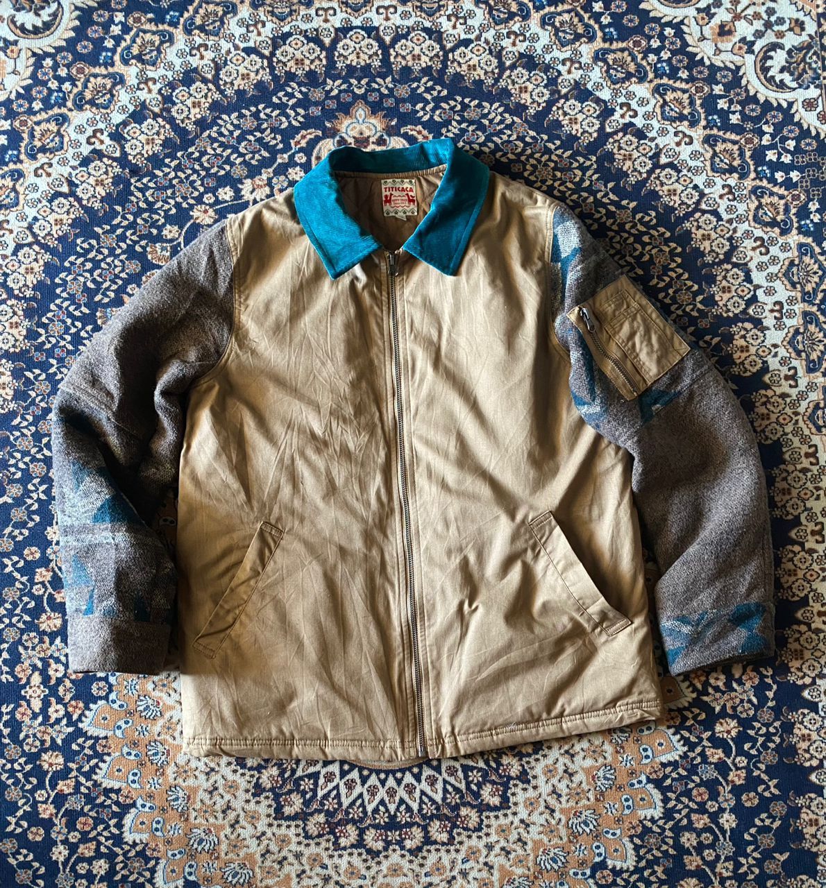 Japanese Brand TITI CACA MIX WOOL JACKET Size US M / EU 48-50 / 2 - 1 Thumbnail