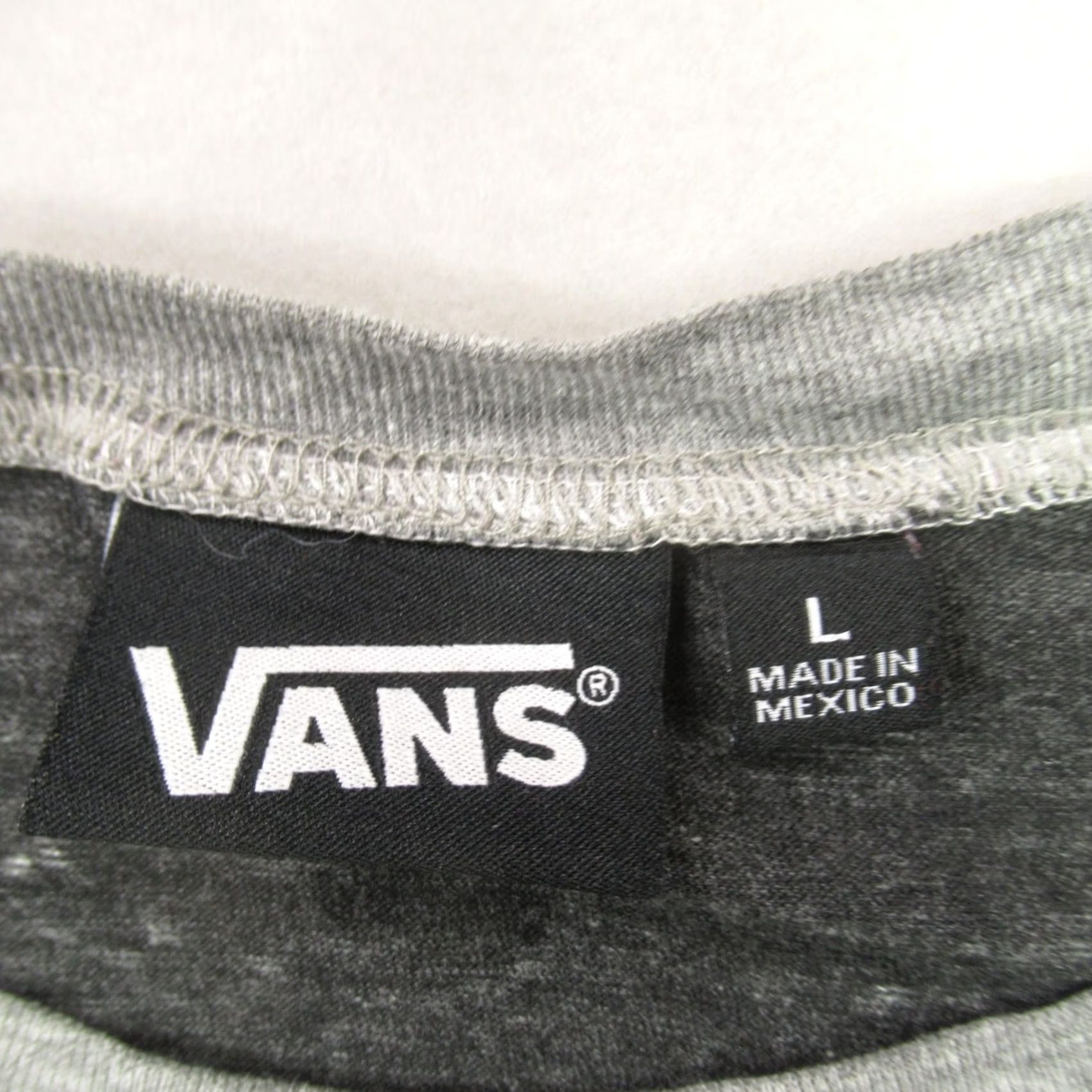 Vans Vans Shirt Mens Large Long Sleeve Crew Neck Lightweight Pullover Gray Size US L / EU 52-54 / 3 - 4 Thumbnail