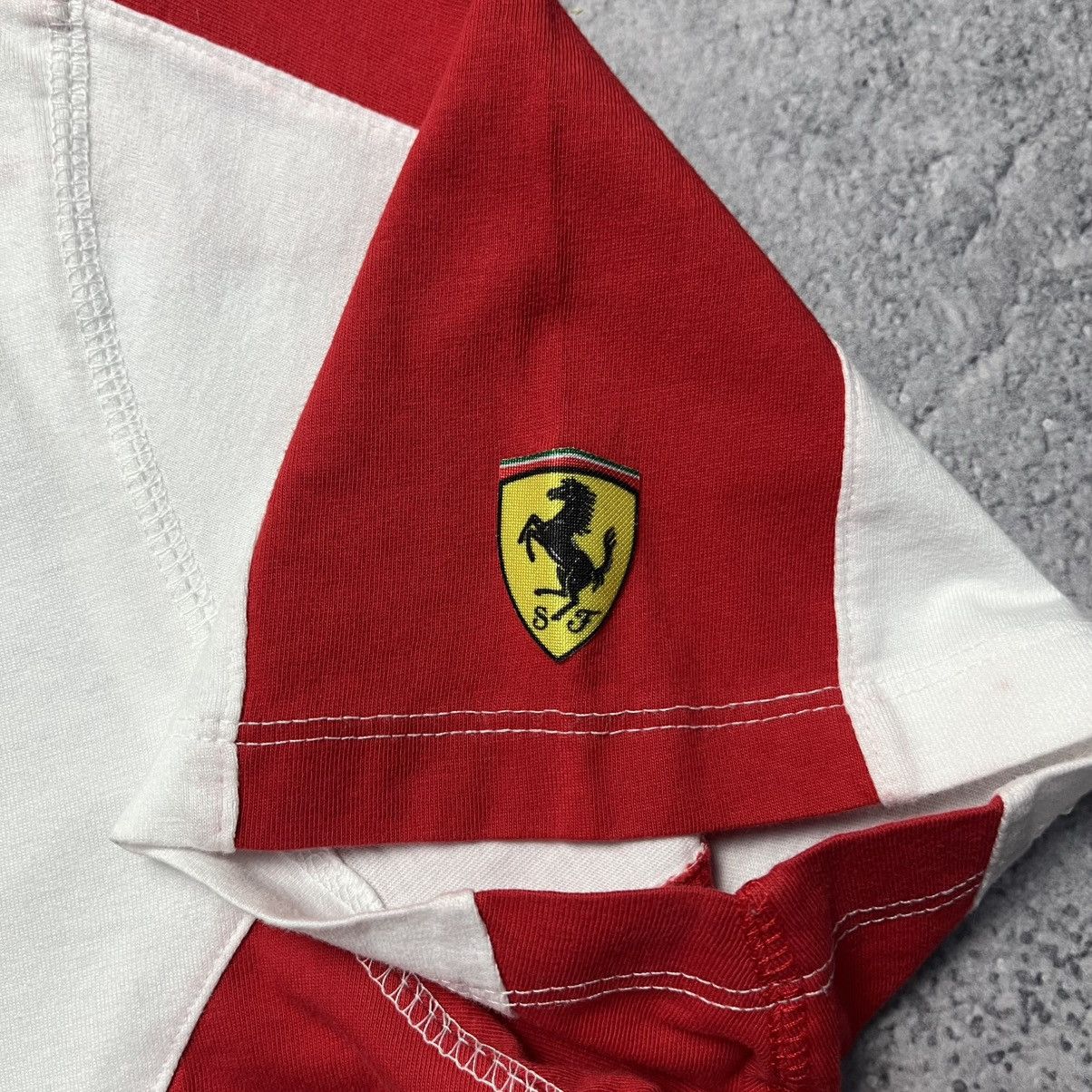 Ferrari Ferrari Big Central Logo Tee Streetwear Y2K Racing Size US M / EU 48-50 / 2 - 8 Thumbnail