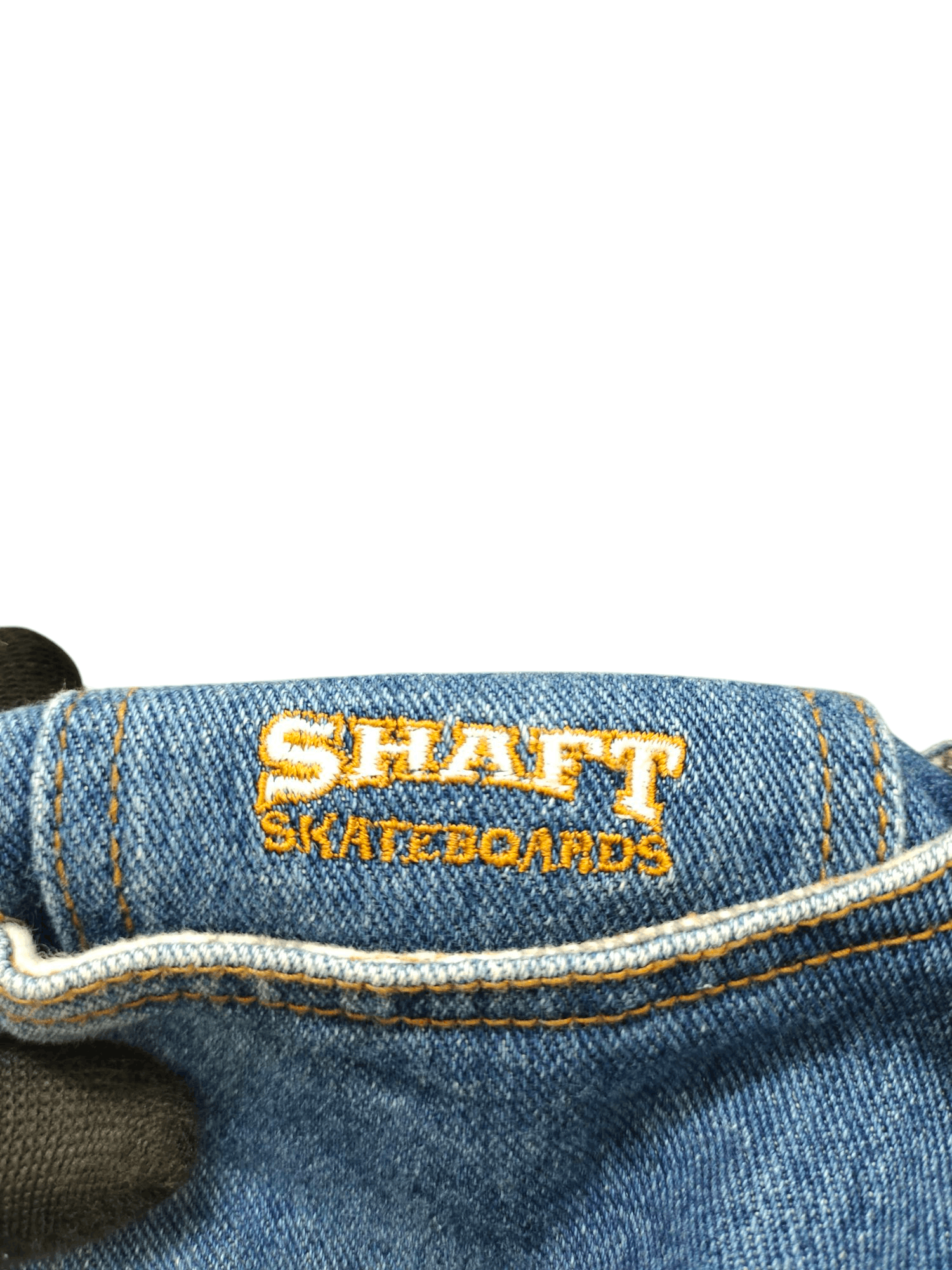 Pelle Pelle Vintage 90s Shaft Skateboards Distress Faded Baggy Jeans Size US 38 / EU 54 - 13 Thumbnail