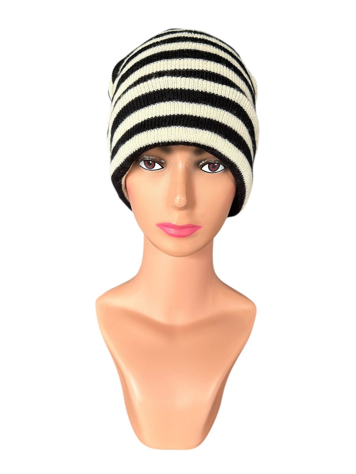 Kapital Stripe Prison Japanese Style Beanie Hats Size ONE SIZE - 3 Thumbnail