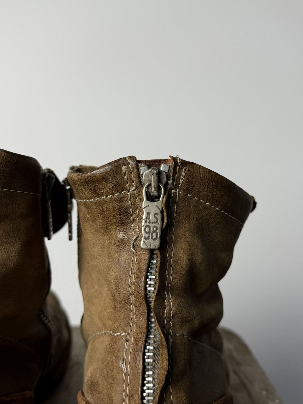 20471120 × A.S.98 A.S. 98 Airstep Guidi Style Leather Boots | Grailed