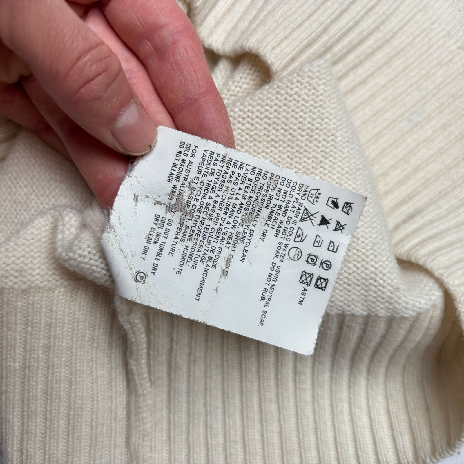 Jil Sander Jil Sander Raf Simons Era Cashmere Shawl Collar Sweater S Size US S / EU 44-46 / 1 - 11 Thumbnail