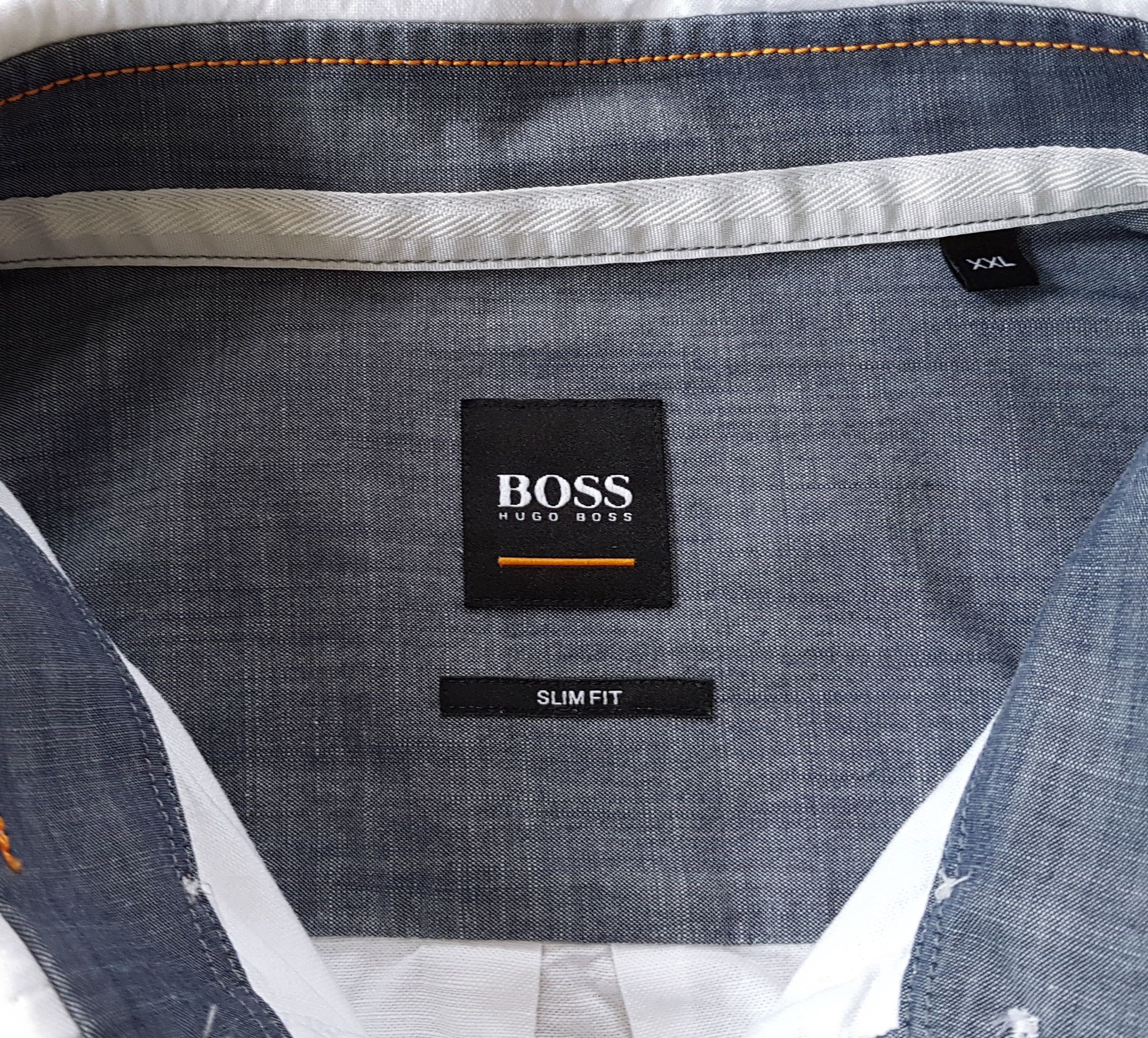Hugo Boss Hugo Boss Button Down Cotton Long Sleeve White Shirt sz XXL Size US XXL / EU 58 / 5 - 8 Thumbnail