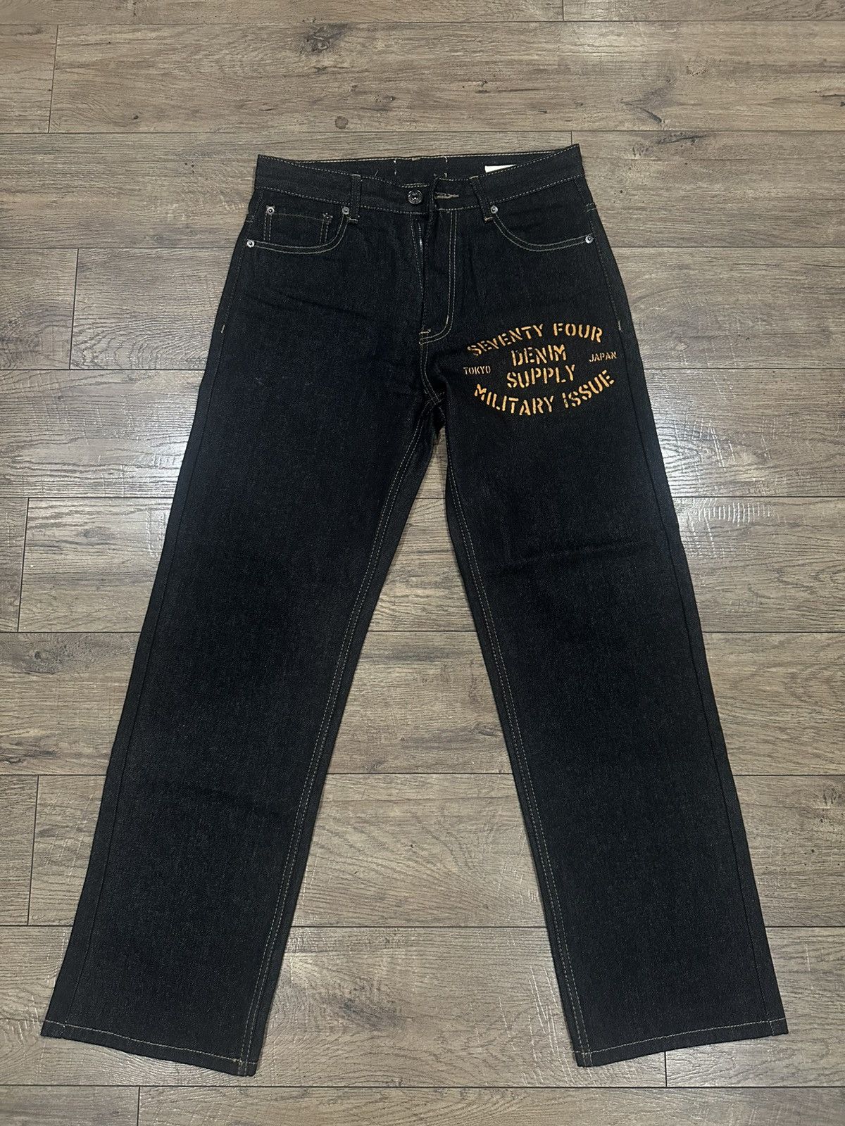 74 Is War 74 IS WAR DENIM SUPPLY DENIM JEANS Size US 32 / EU 48 - 2 Thumbnail