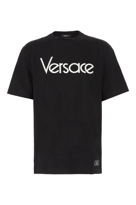 Versace VERSACE Men T-Shirts 10125451A09028 1B000 BLACK Size US S / EU 44-46 / 1 - 1 Thumbnail