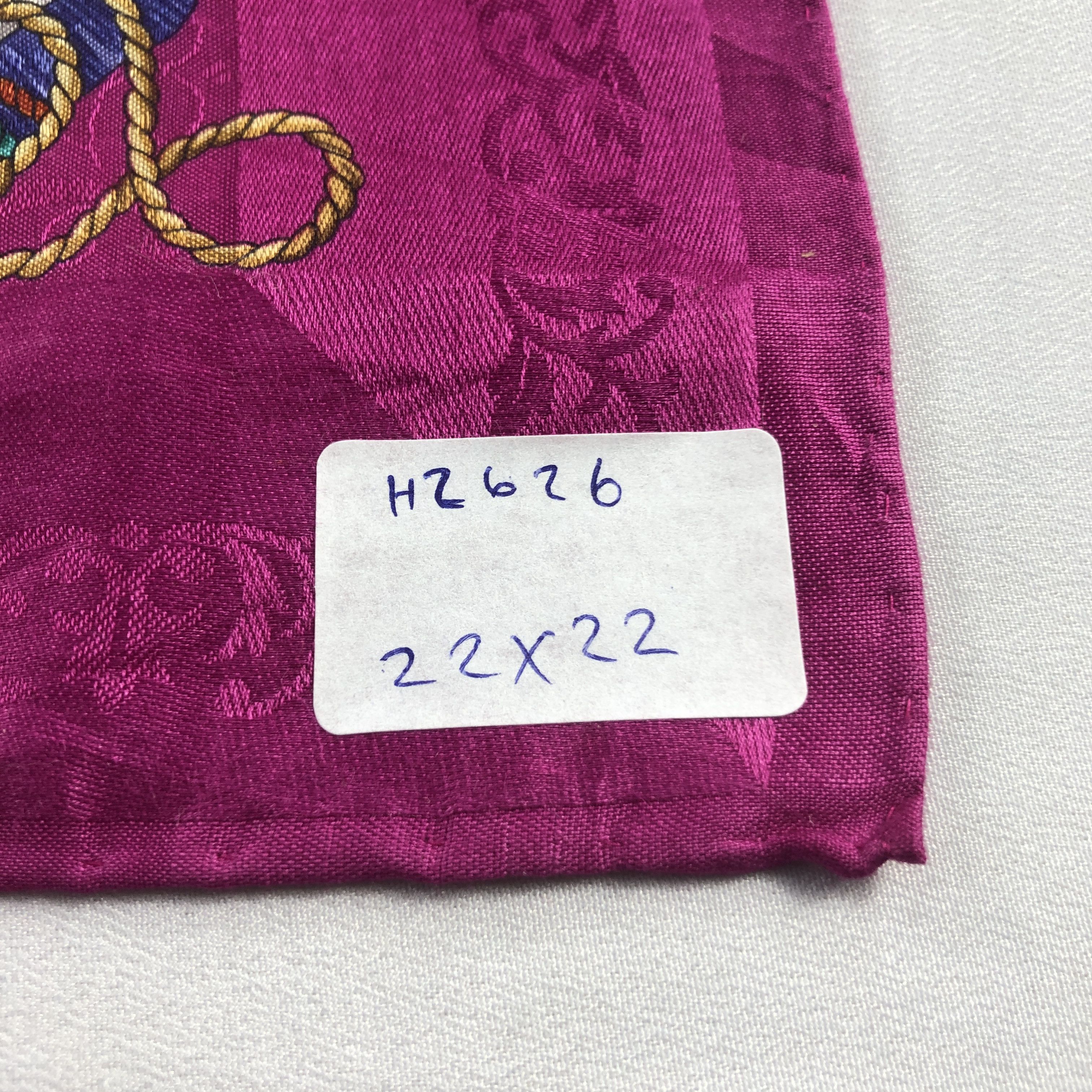 Vintage CeLIne Handkerchief Neckerchief Bandana H2626 Size ONE SIZE - 5 Thumbnail