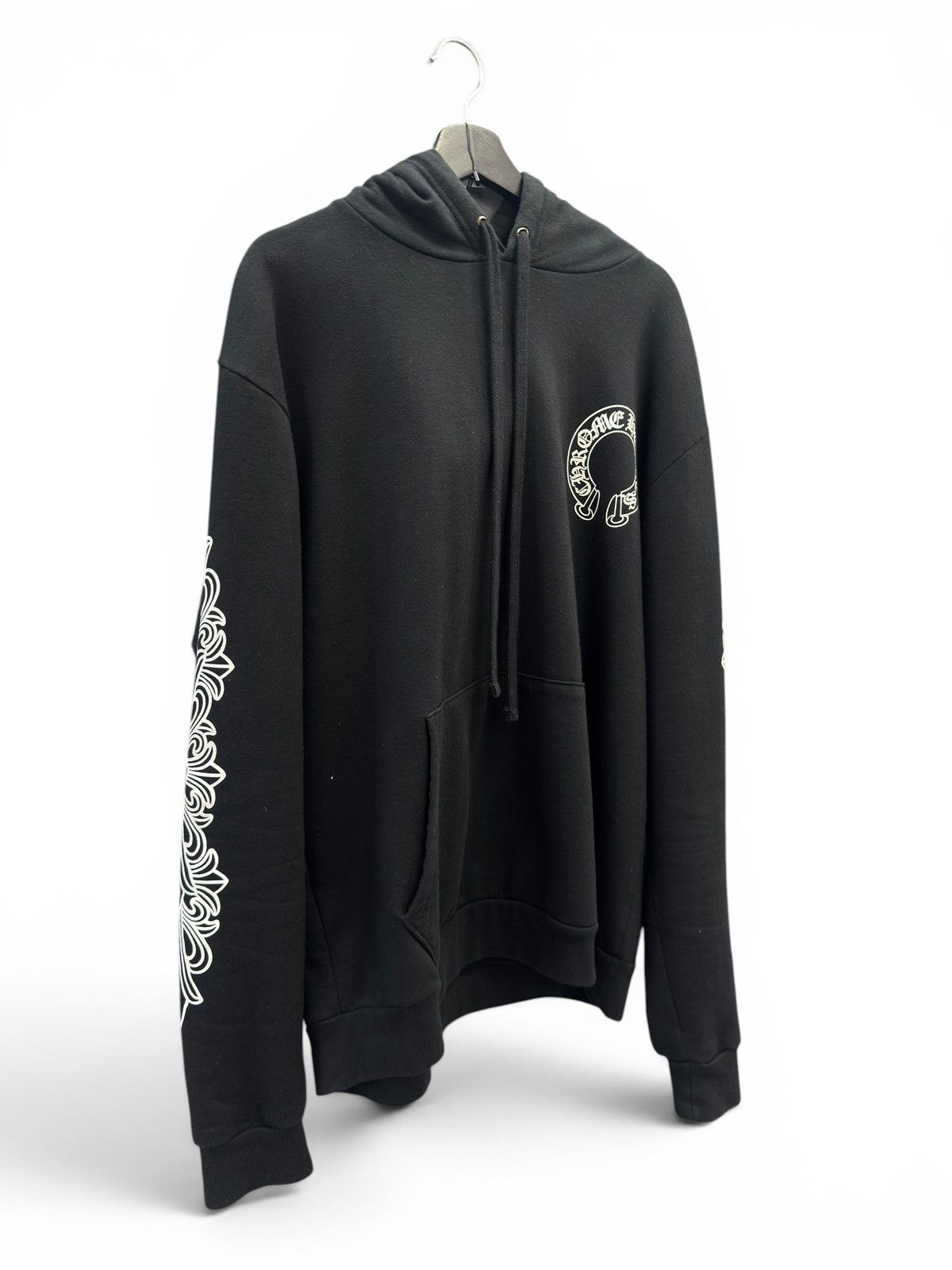 Chrome Hearts Chrome Hearts Horseshoe Floral Pullover Hoodie Size US M / EU 48-50 / 2 - 3 Thumbnail