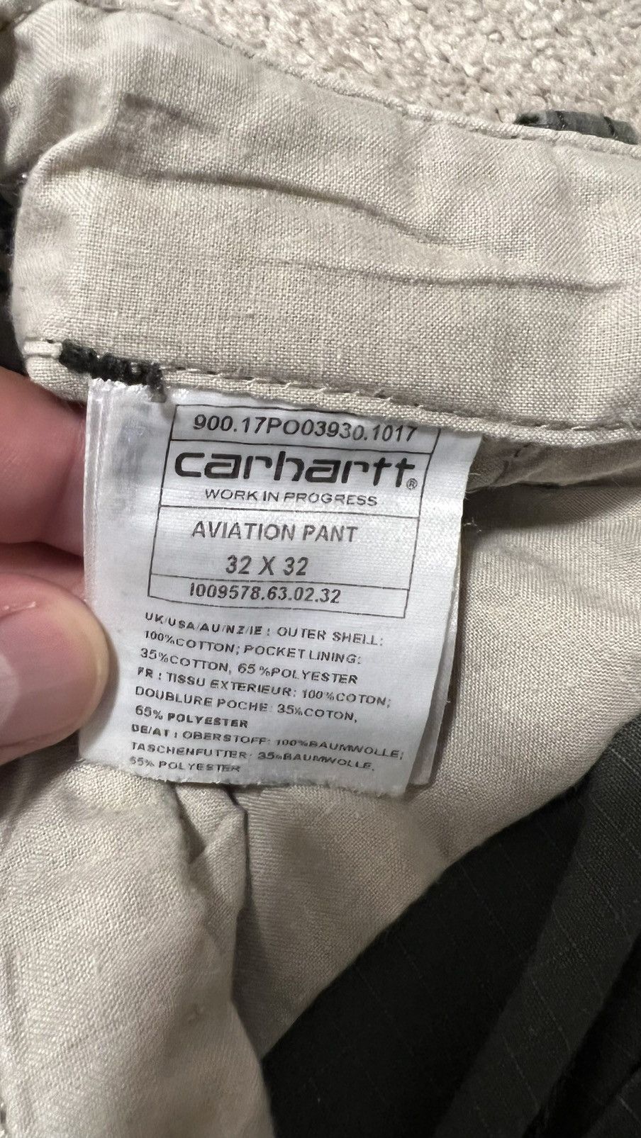 Carhartt × Carhartt Wip Carhartt WIP Aviation Pants Size US 32 / EU 48 - 5 Thumbnail