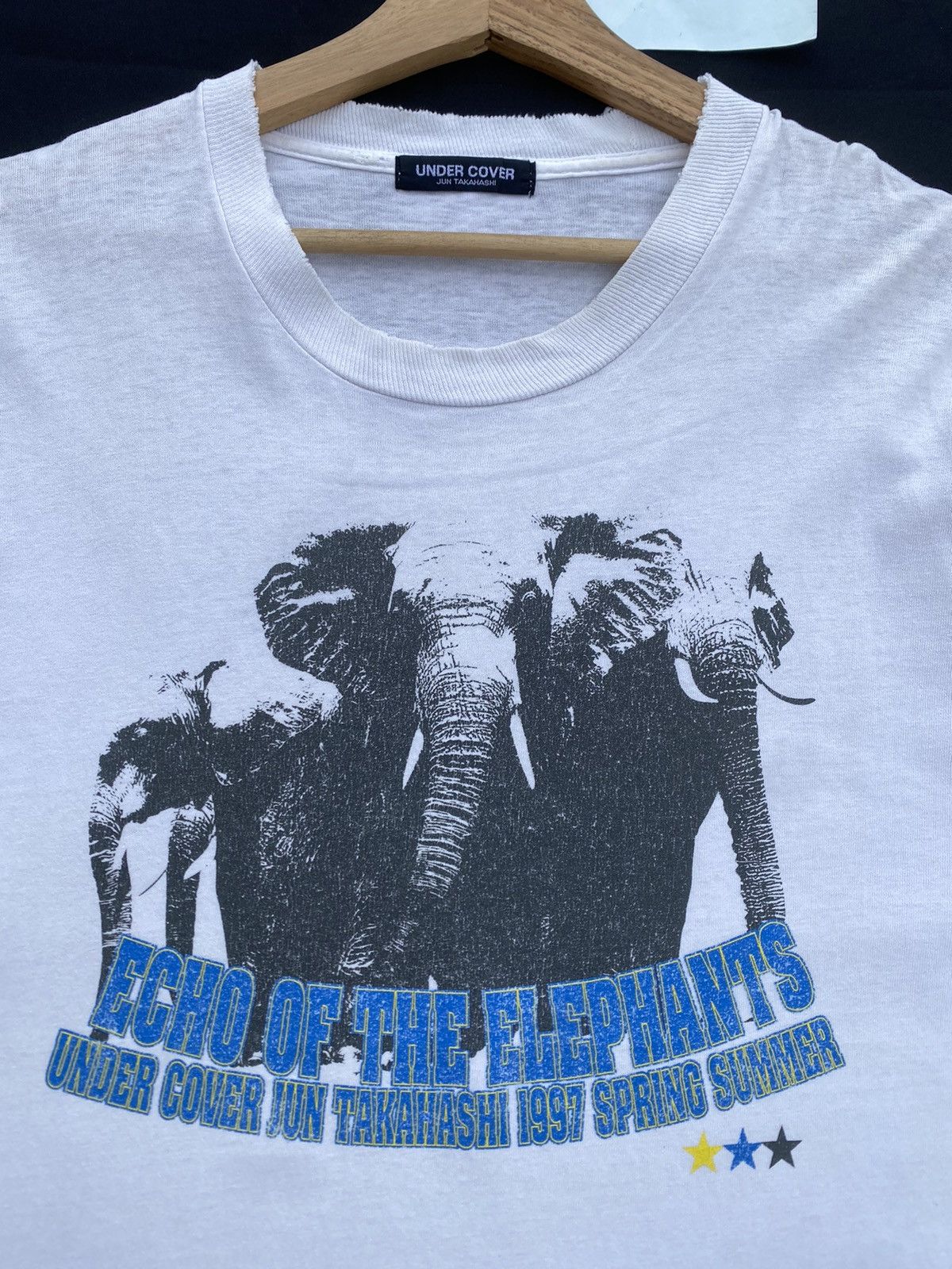 Jun Takahashi SS97 Undercover Jun Takahashi “Echo of the Elephants” Tee Size US L / EU 52-54 / 3 - 9 Thumbnail