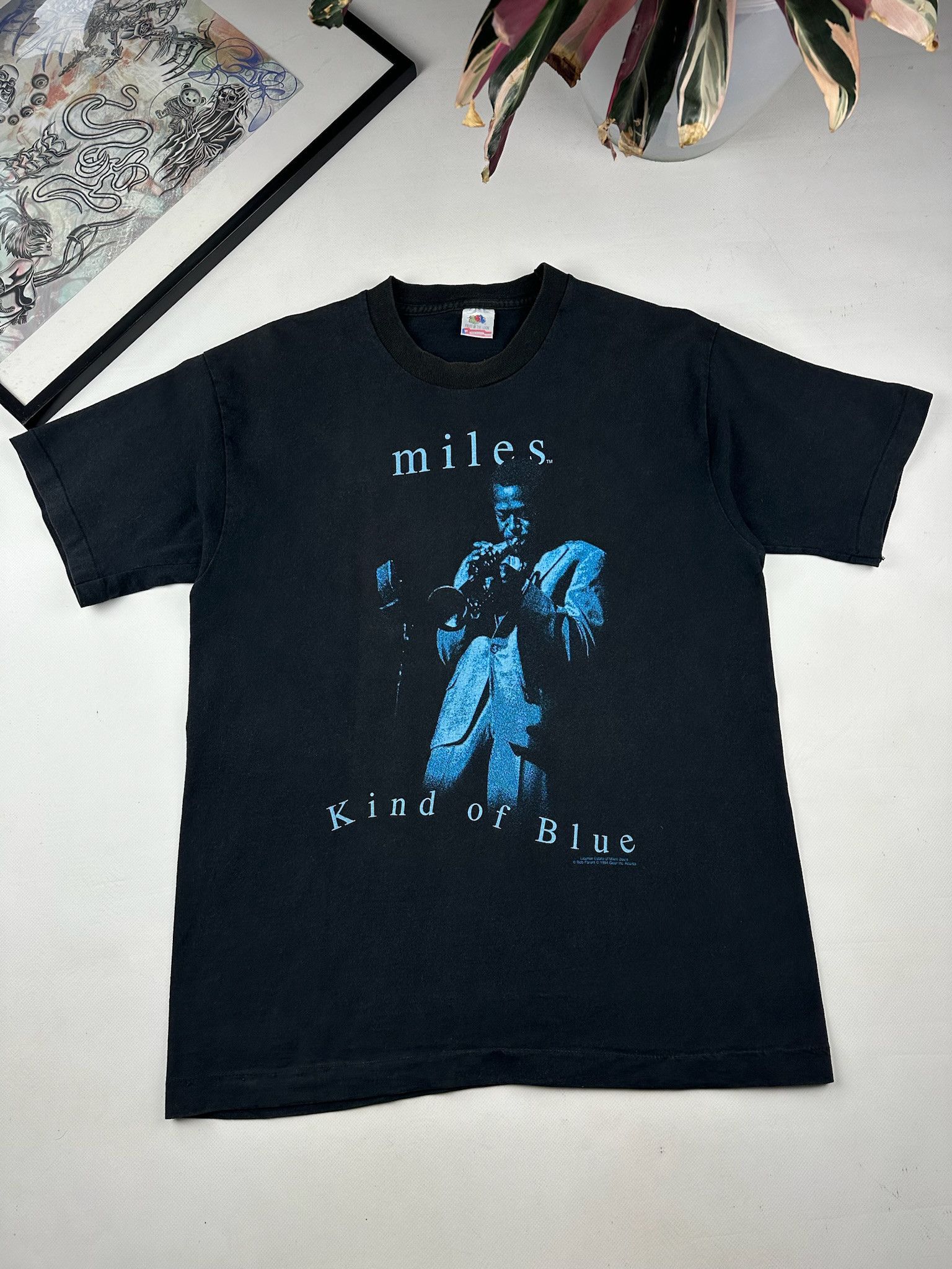 Band Tees × Vintage Vintage Miles Davis kind of Blue T shirts 