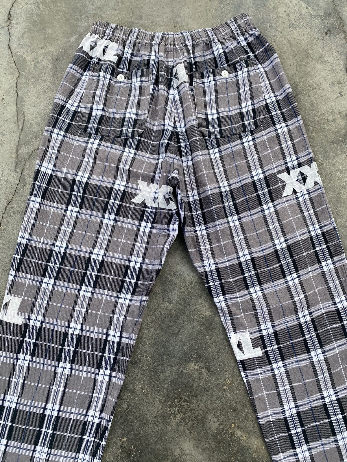 Xlarge Vintage Xlarge Japan Plaid Rare Pants Size US 30 / EU 46 - 4 Thumbnail