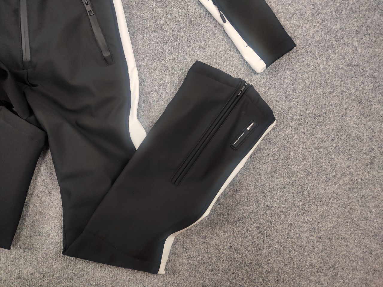 Zara Zara Ski REcco Jumpsuit Snowsuit Fleece Lined Pants Size 30" / US 8 / IT 44 - 12 Thumbnail