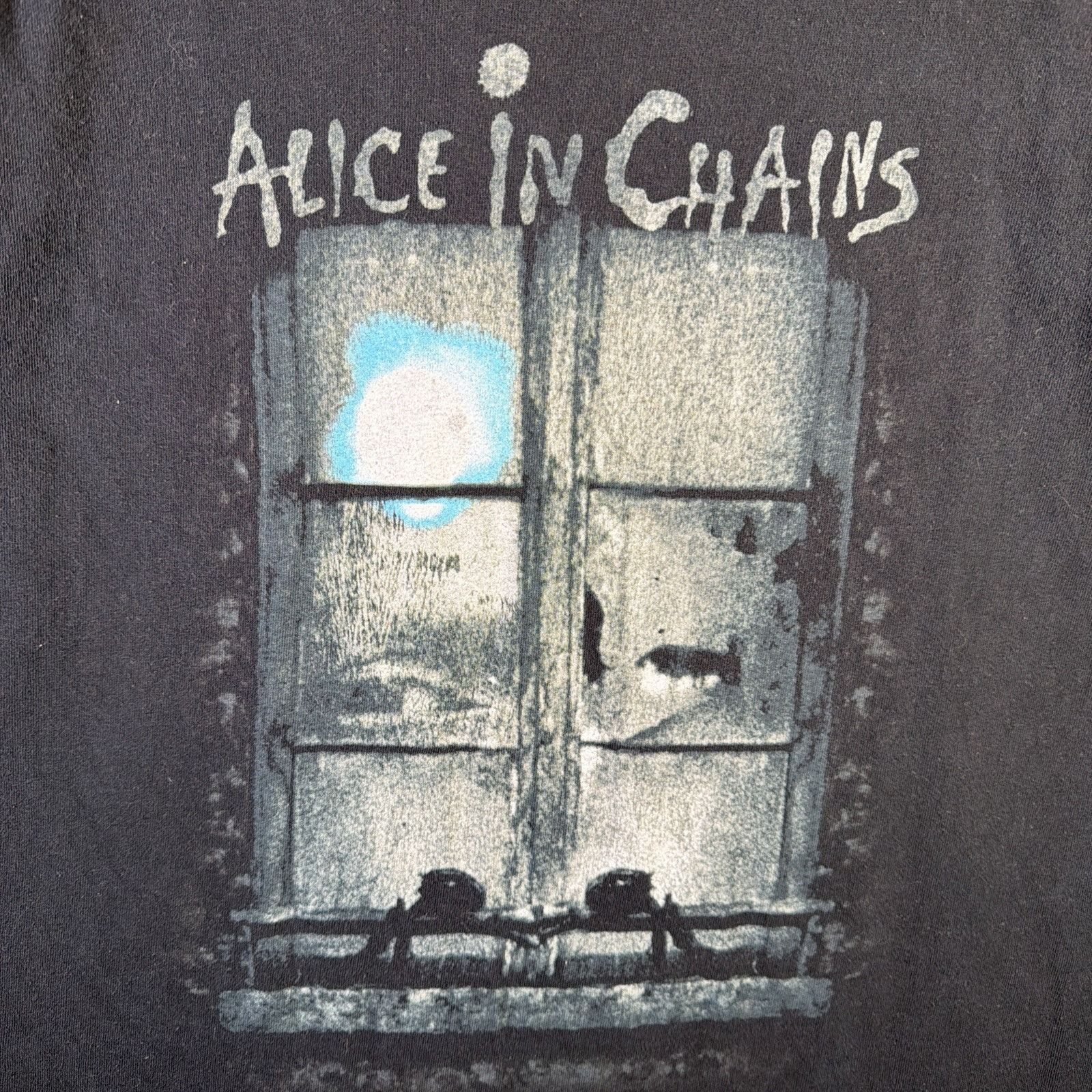 Band Tees Vintage Alice In Chains Shirt Black Y2K Dirt Jar Of Flies Size US L / EU 52-54 / 3 - 2 Thumbnail