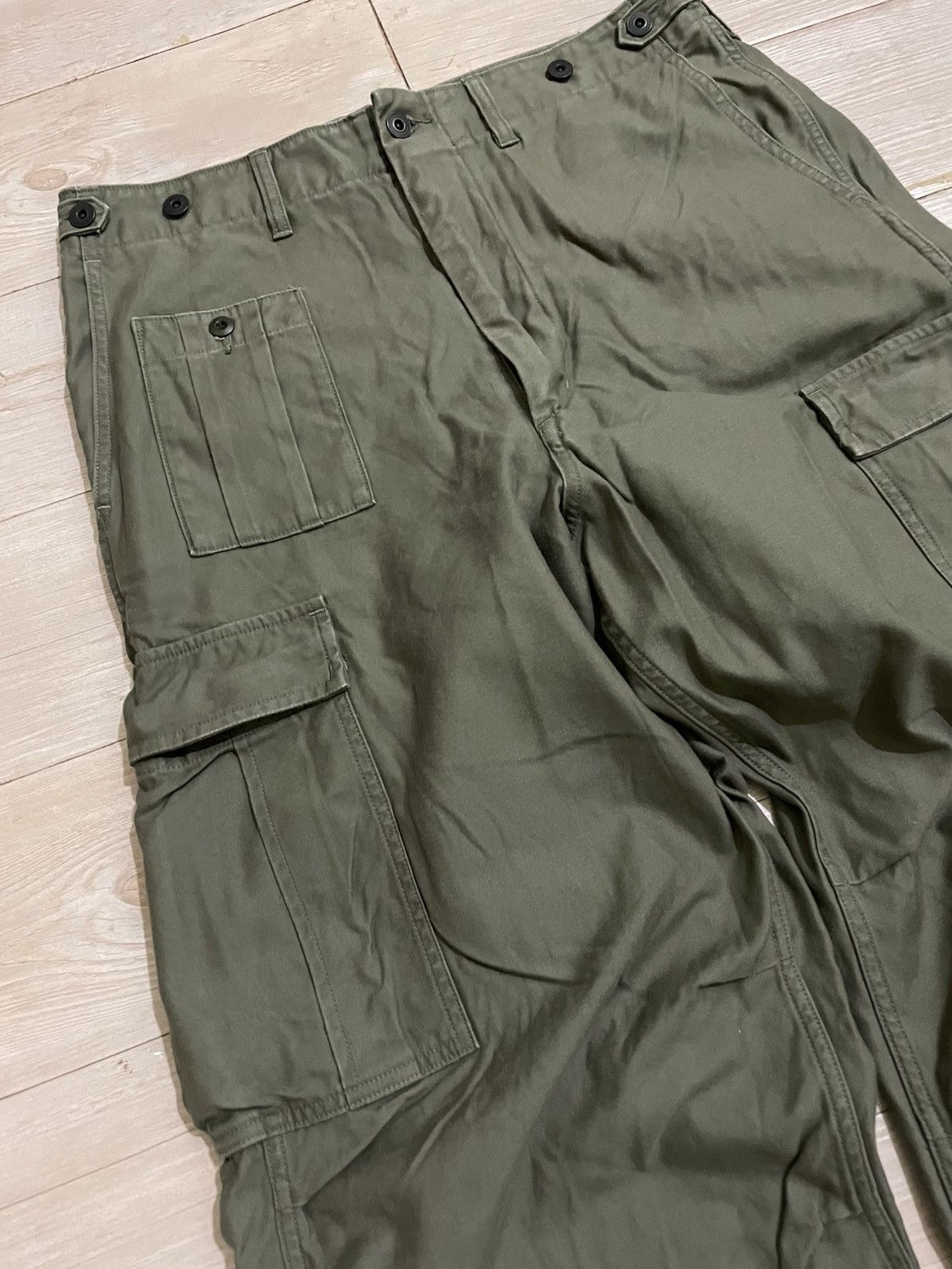 Nigel Cabourn OG Nigel Carbourn Trousers Cargo Millitary Pants Size US 34 / EU 50 - 8 Thumbnail