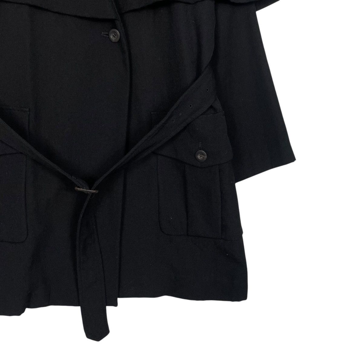 Issey Miyake Vintage Issey Miyake Wool Overcoat Size M / US 6-8 / IT 42-44 - 4 Thumbnail