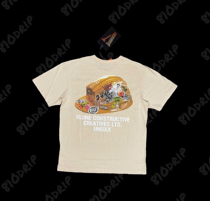 Vlone Vlone Constructs Tee (M) Size US M / EU 48-50 / 2 - 2 Thumbnail
