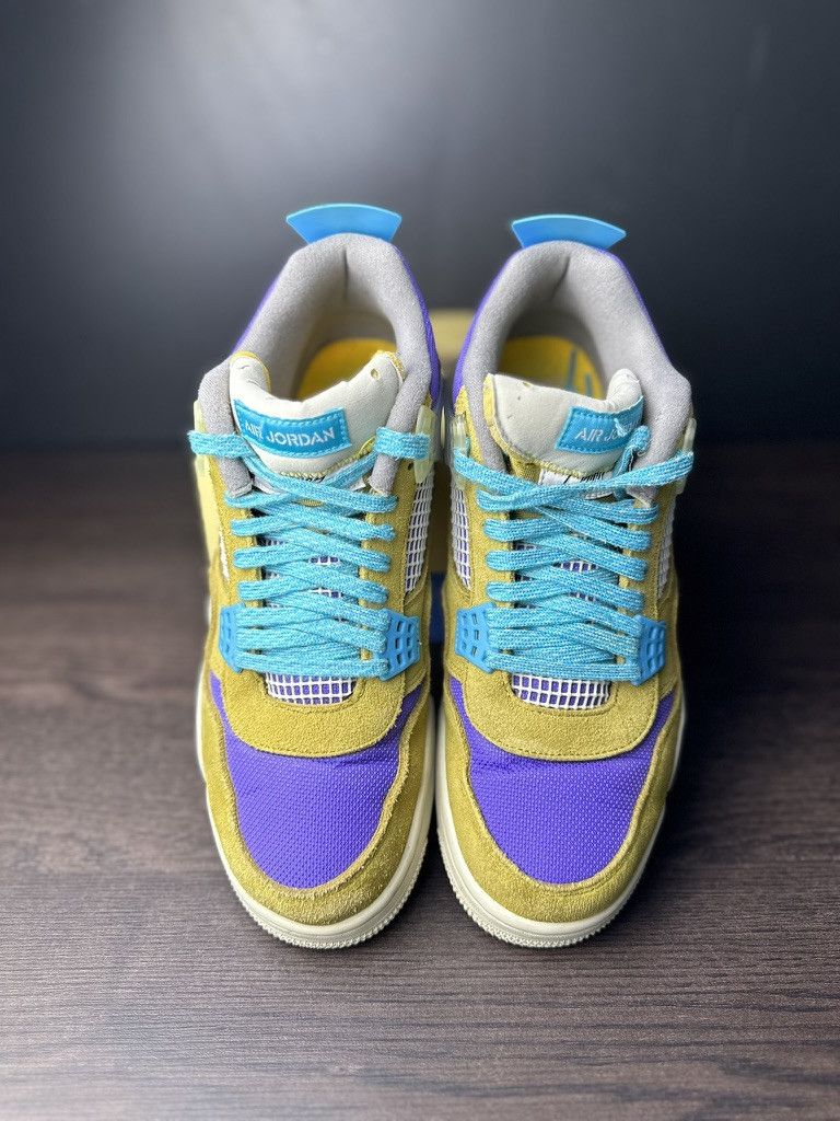 Jordan Brand Air Jordan 4 Retro x Union "Desert Moss" **PRE-OWNED** Size US 10.5 / EU 43-44 - 4 Thumbnail