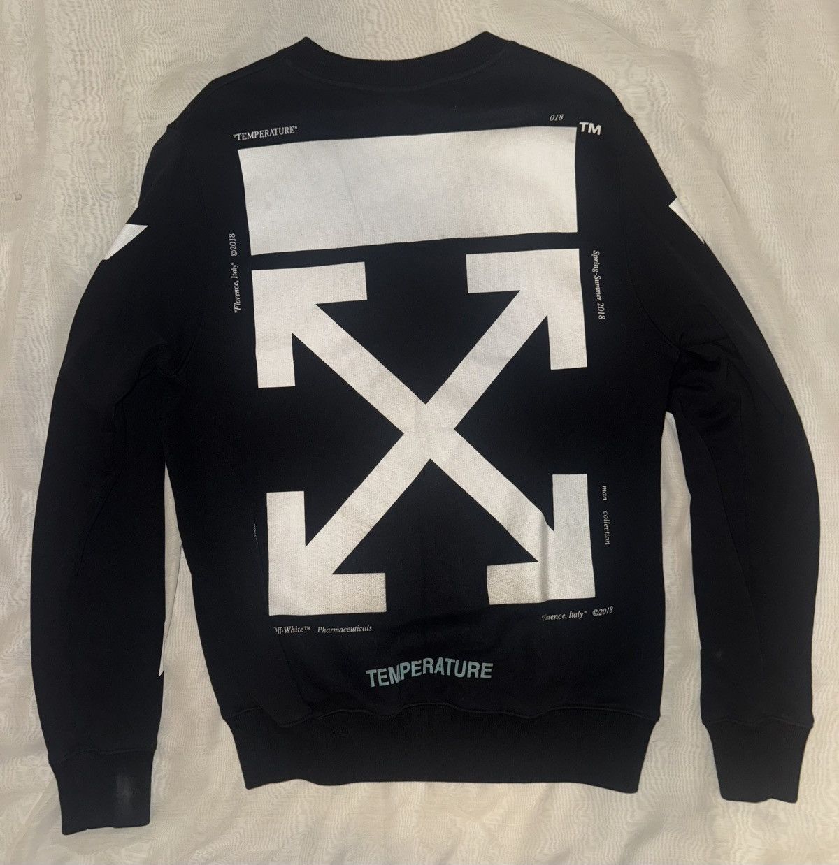 Off-White Off White Monalisa Black Crewneck Size US XXS / EU 40 - 2 Thumbnail