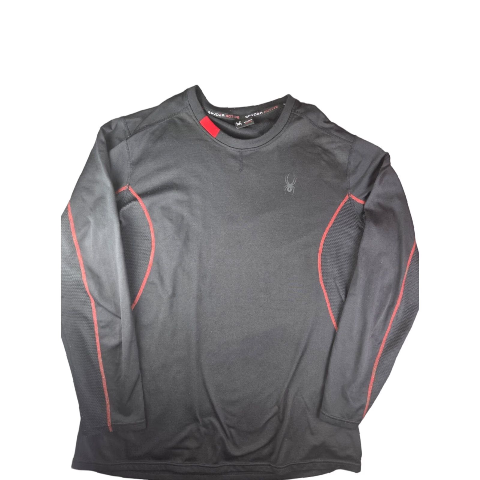 Spyder Spyder ProW=B Pullover Long Sleeve Active Pullover Men’s Large Black (Regular Fit) Size US S / EU 44-46 / 1 - 1 Thumbnail