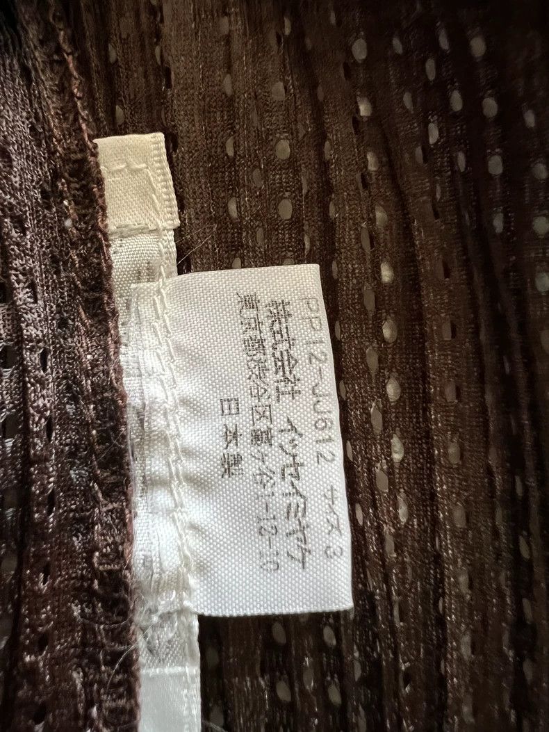 Issey Miyake Issey Miyake size:3 A vintage short-sleeved cardigan in ye Size L / US 10 / IT 46 - 5 Thumbnail